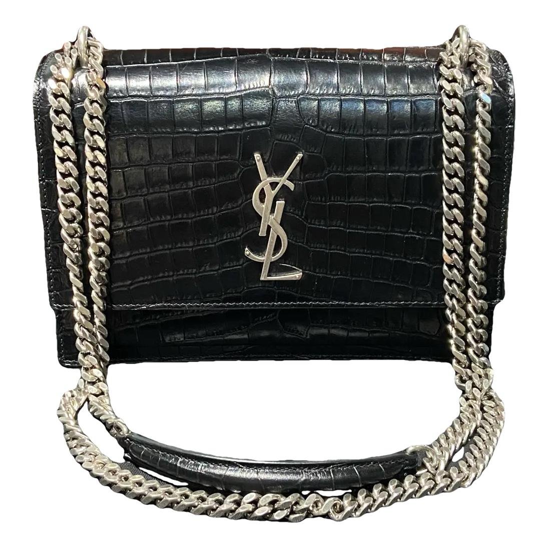Sunset leather crossbody bag