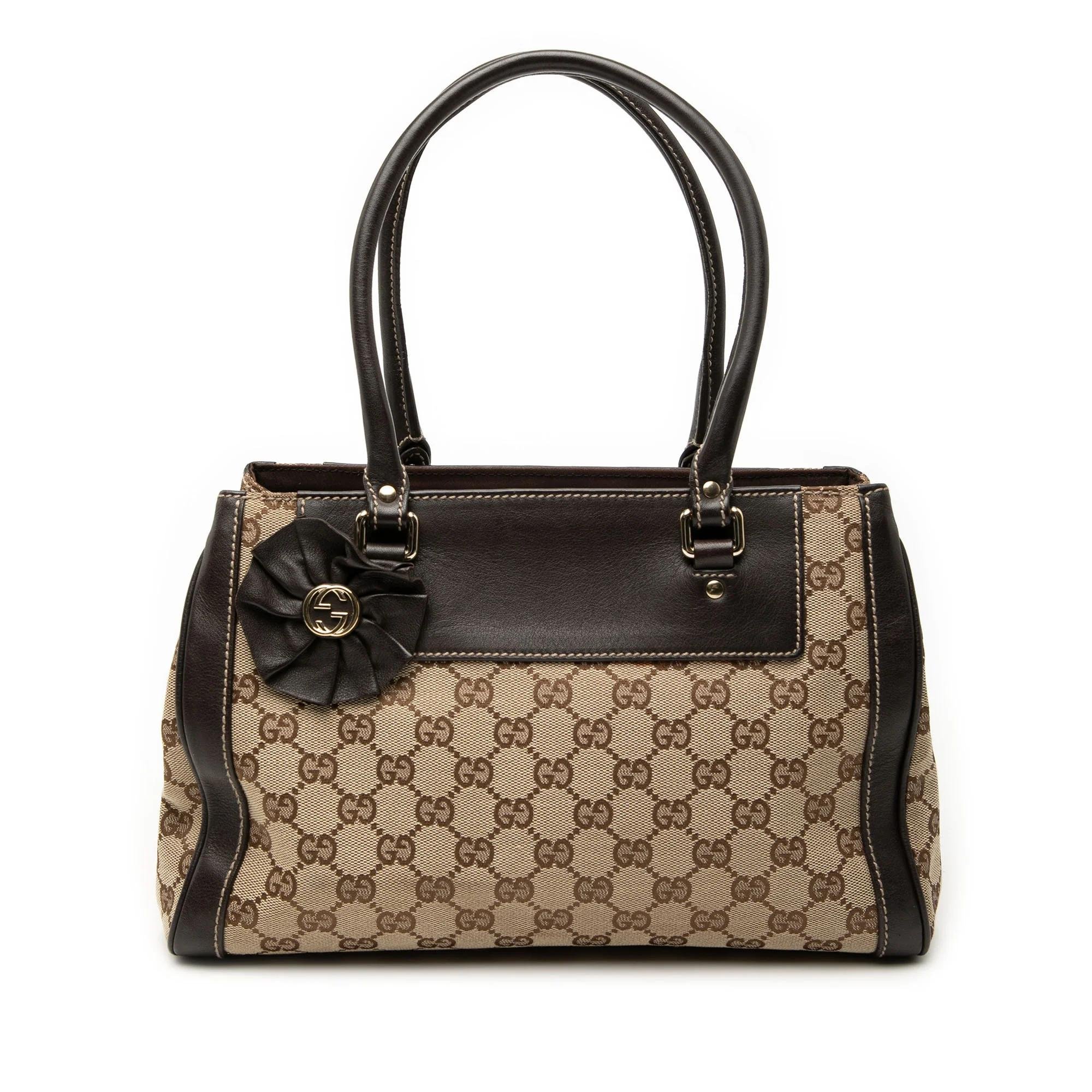 Leather tote