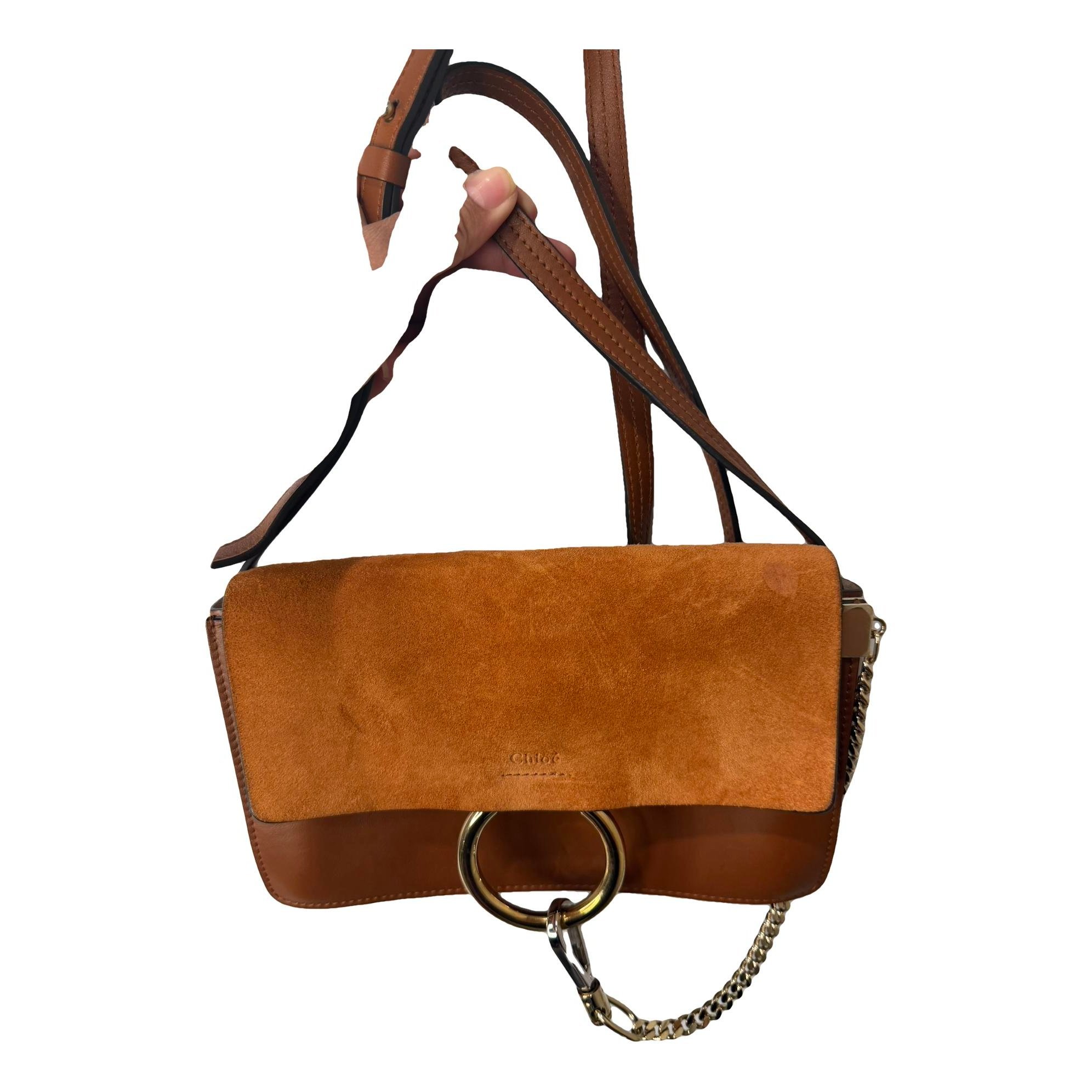 Faye leather crossbody bag