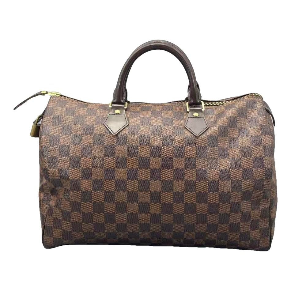 Speedy leather handbag
