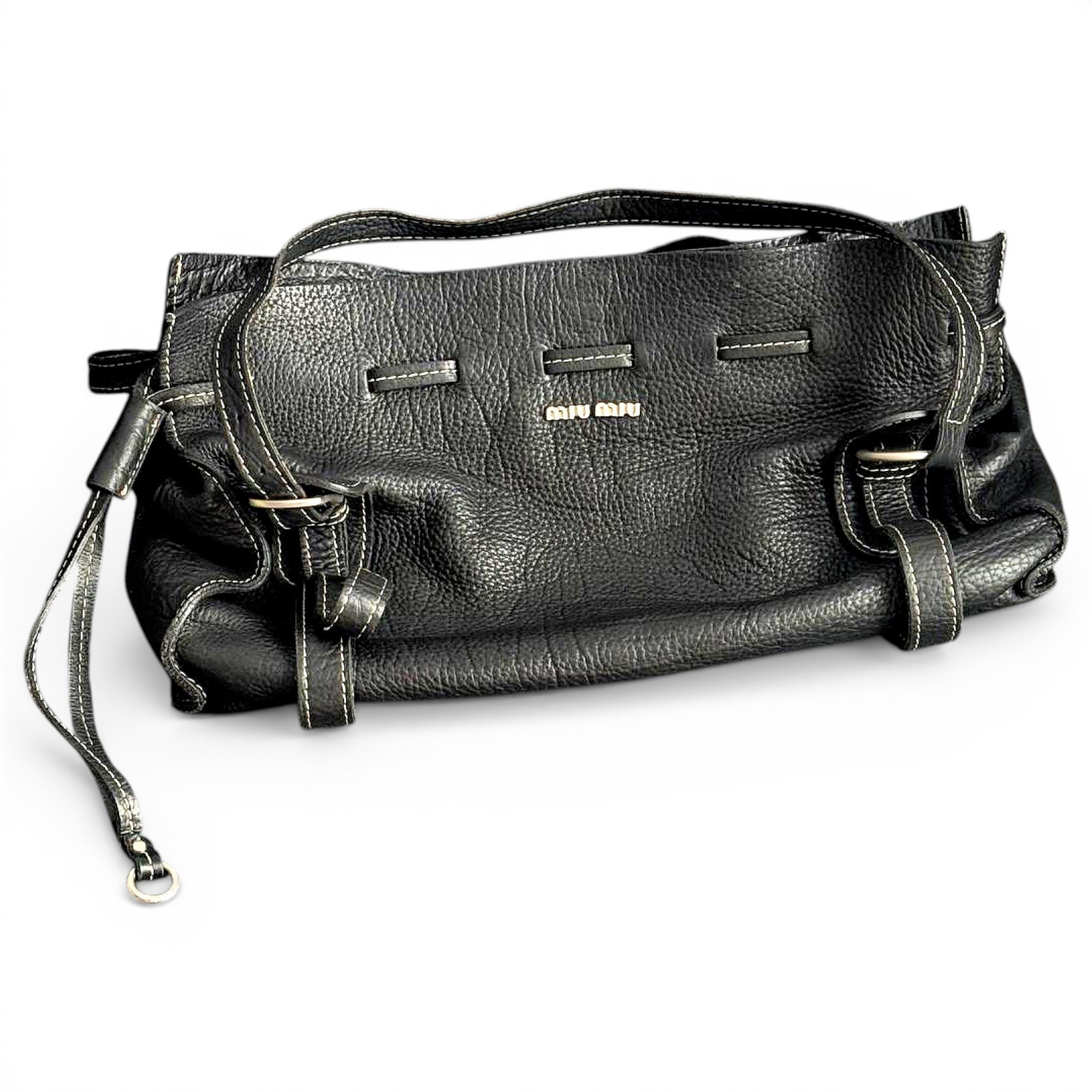 Leather handbag