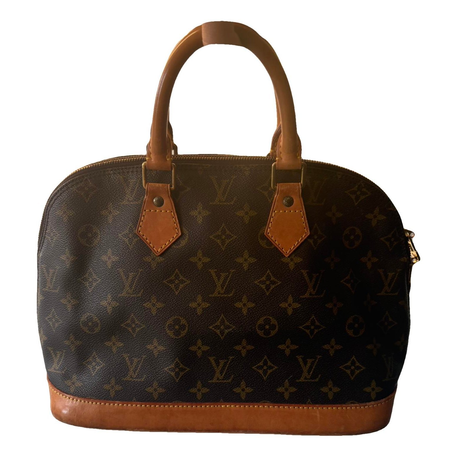 Alma leather handbag