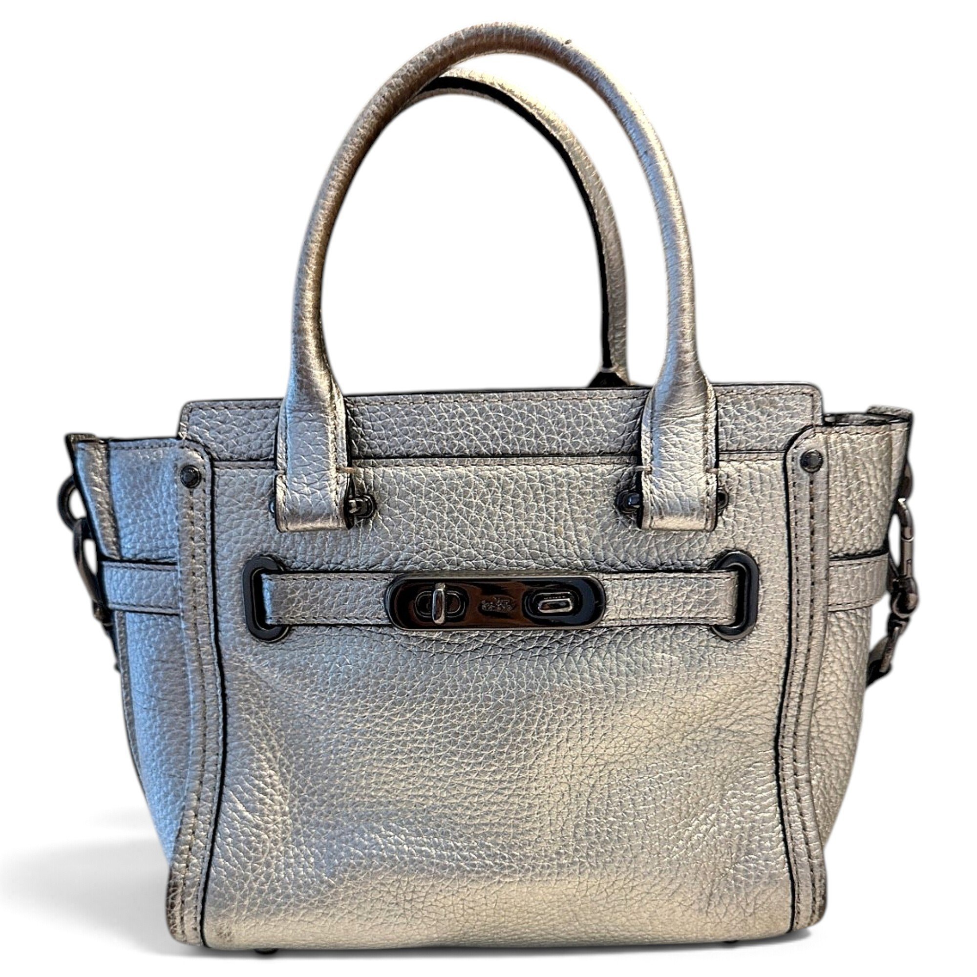 Leather satchel
