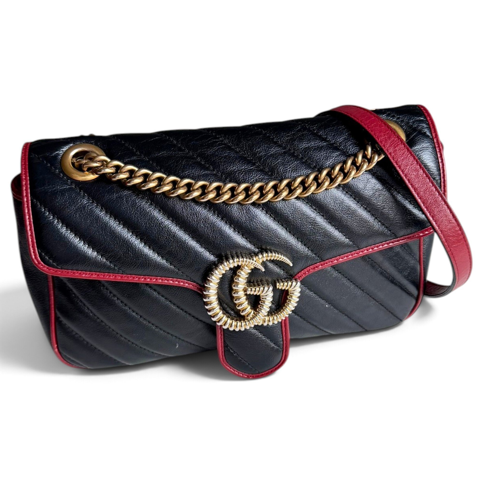 Marmont leather crossbody bag