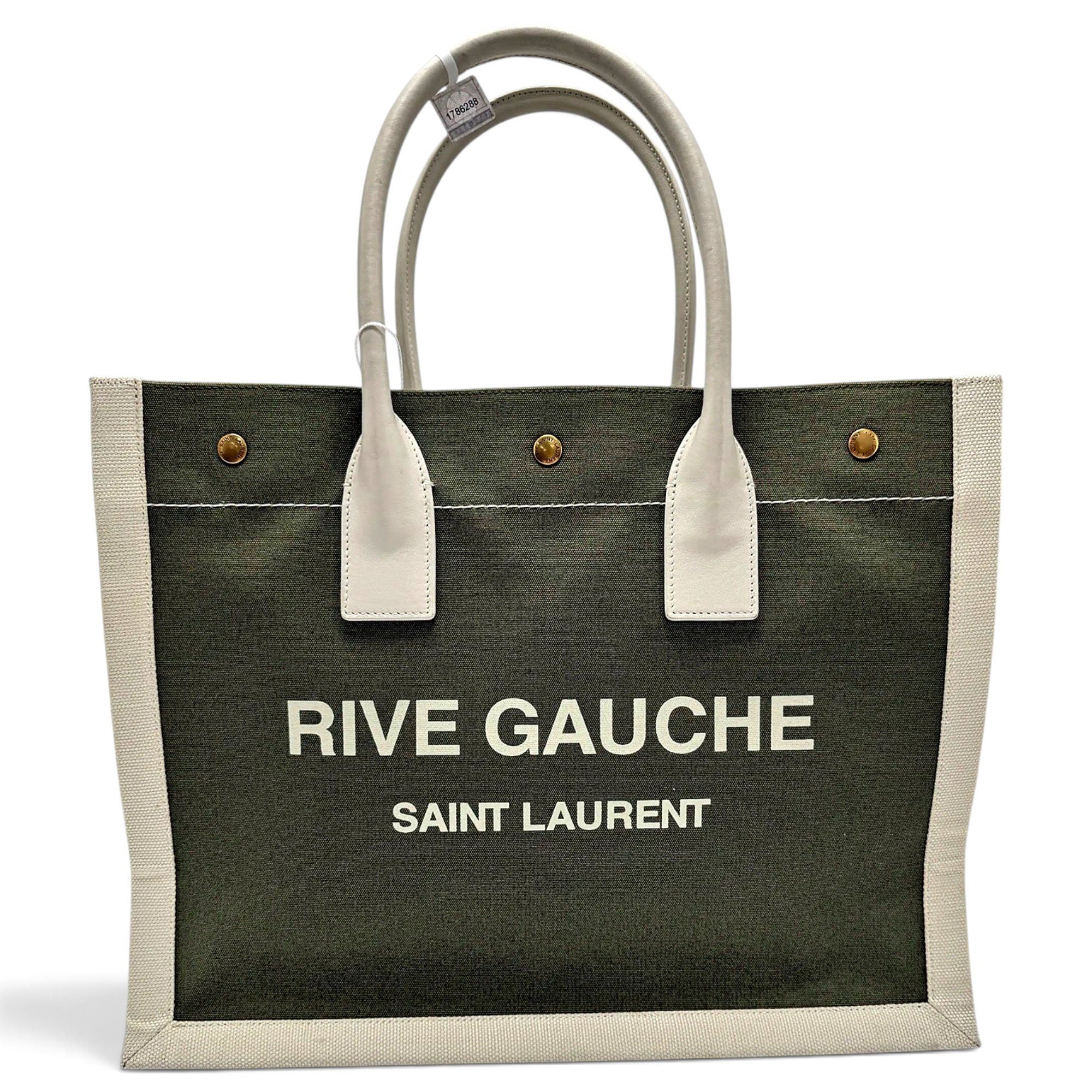 Rive Gauche cloth handbag