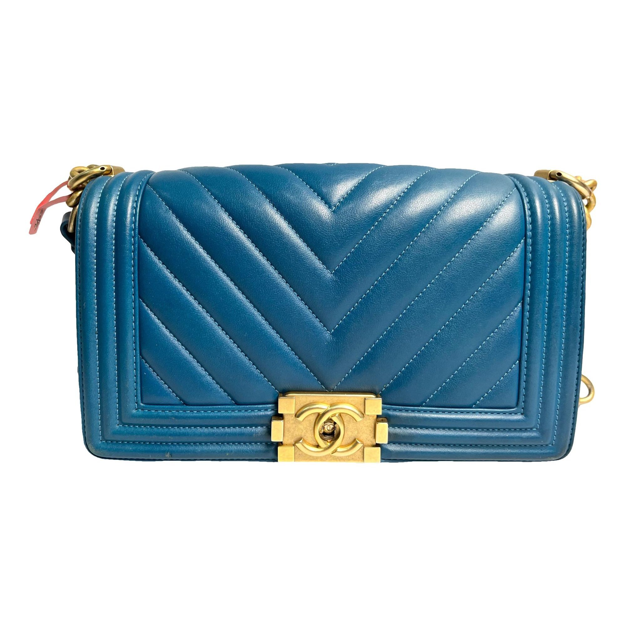 Boy leather crossbody bag
