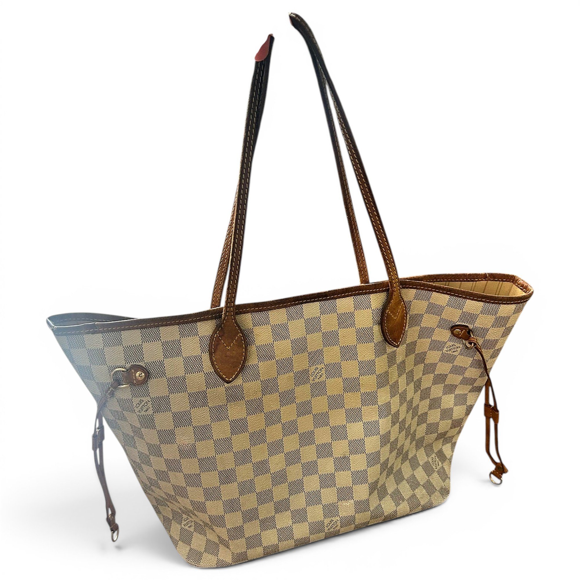 Neverfull leather tote