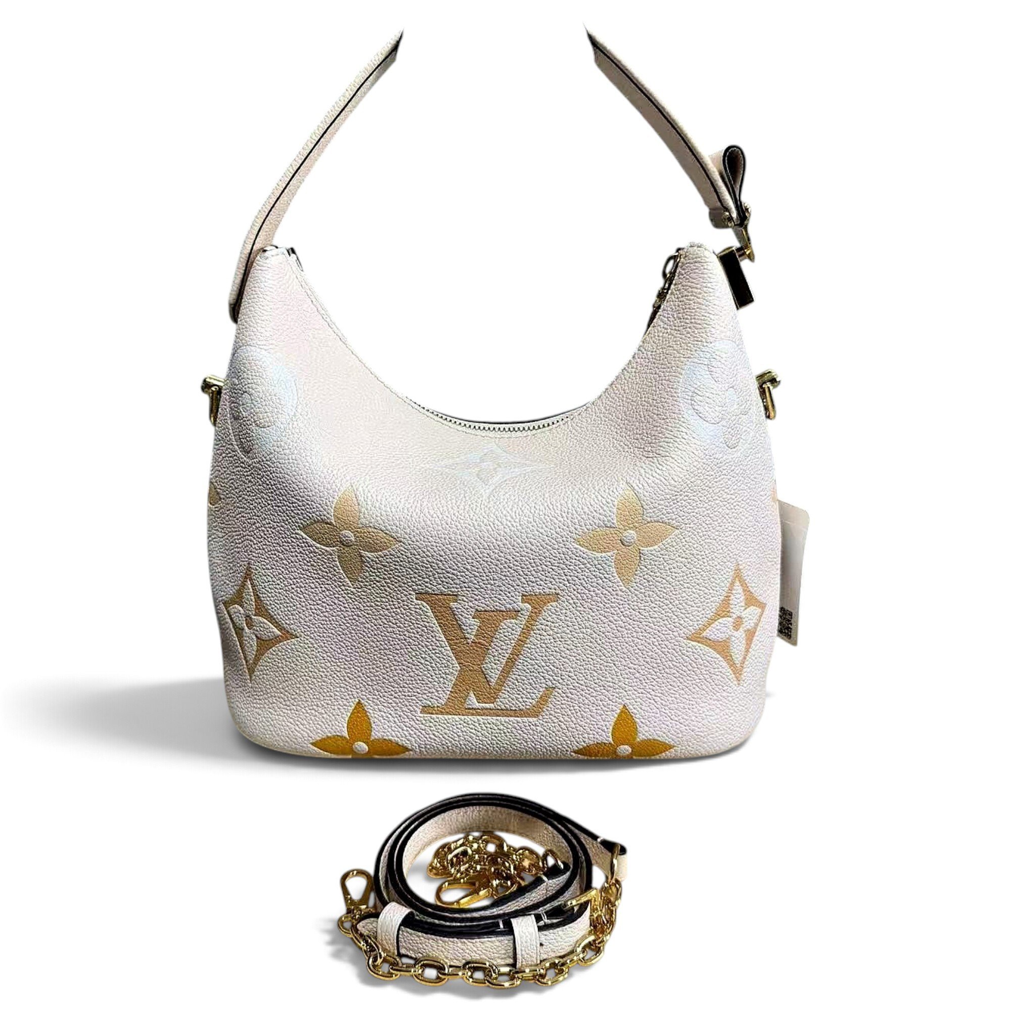 Marshmallow leather handbag