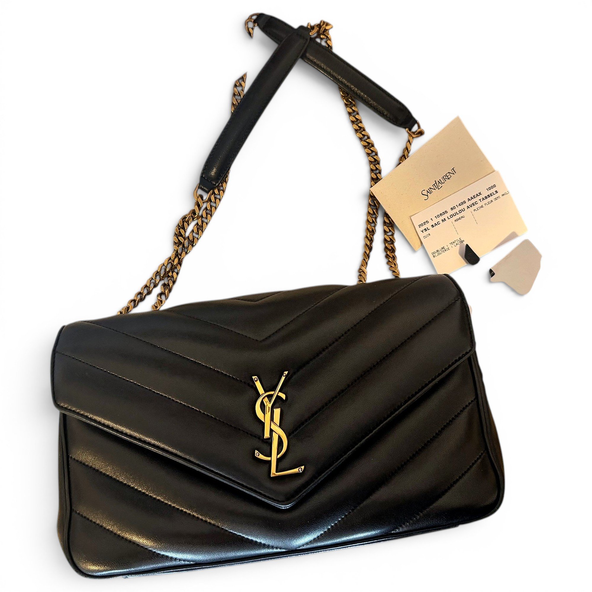 Loulou leather handbag