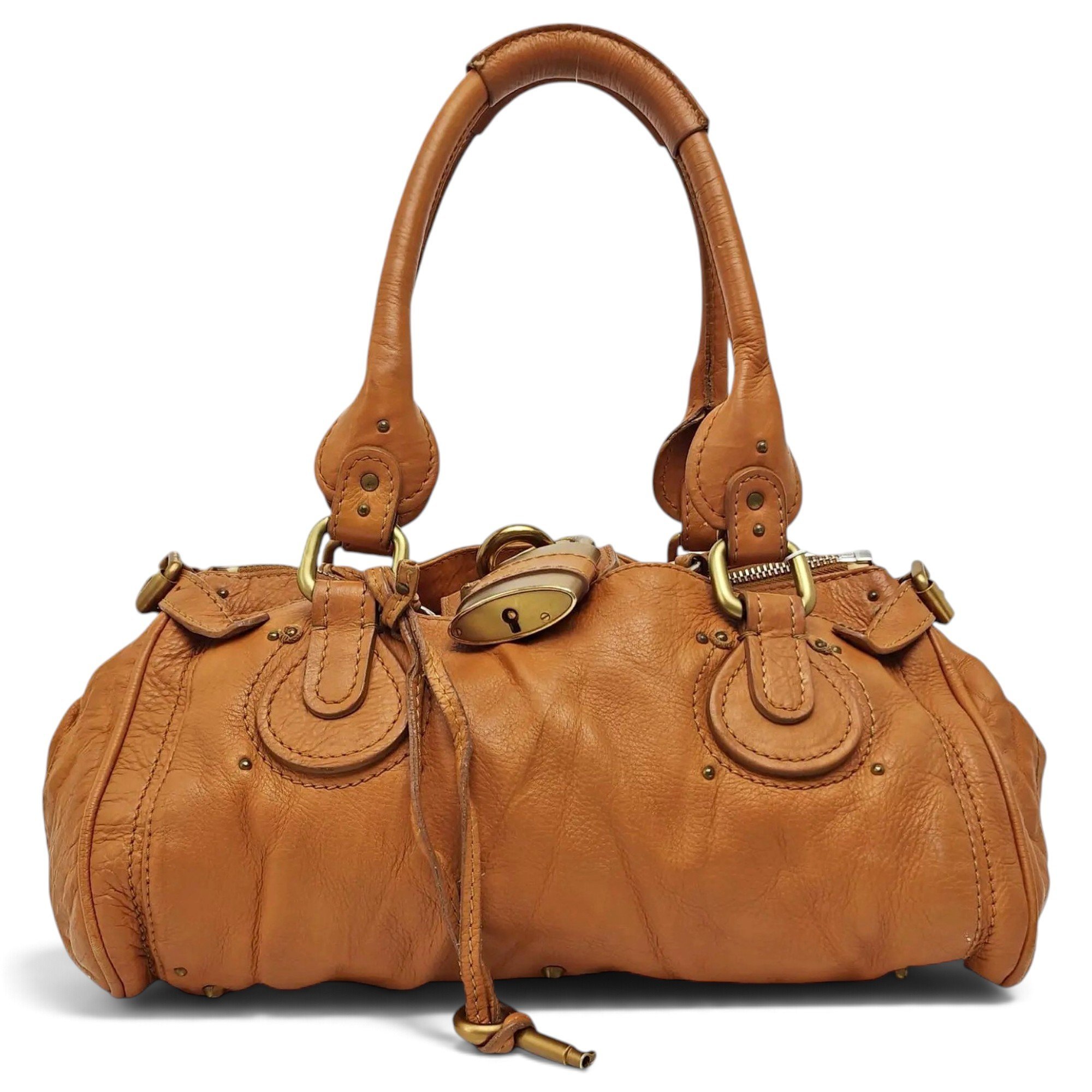 Paddington leather satchel