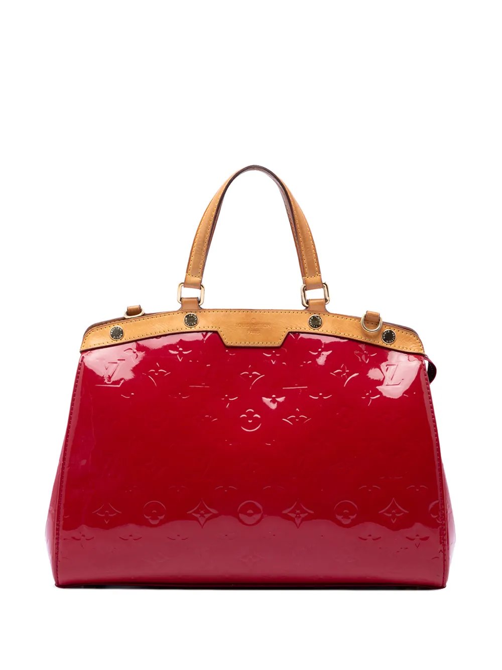 2014 Monogram Vernis Brea MM satchel