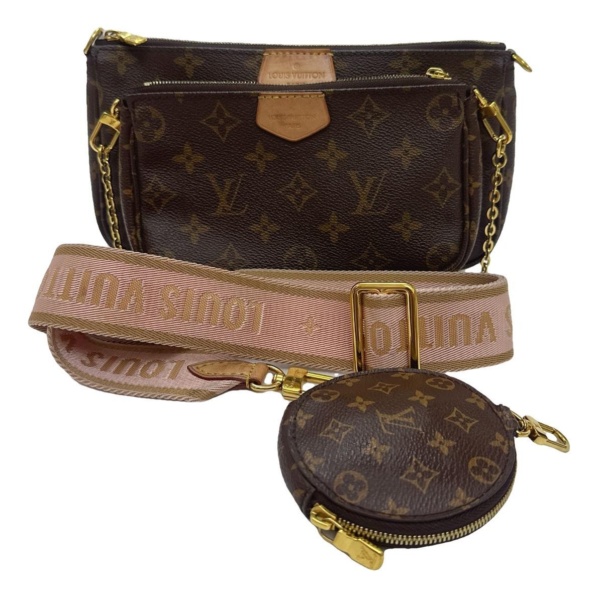 Multi Pochette Accessoires leather handbag