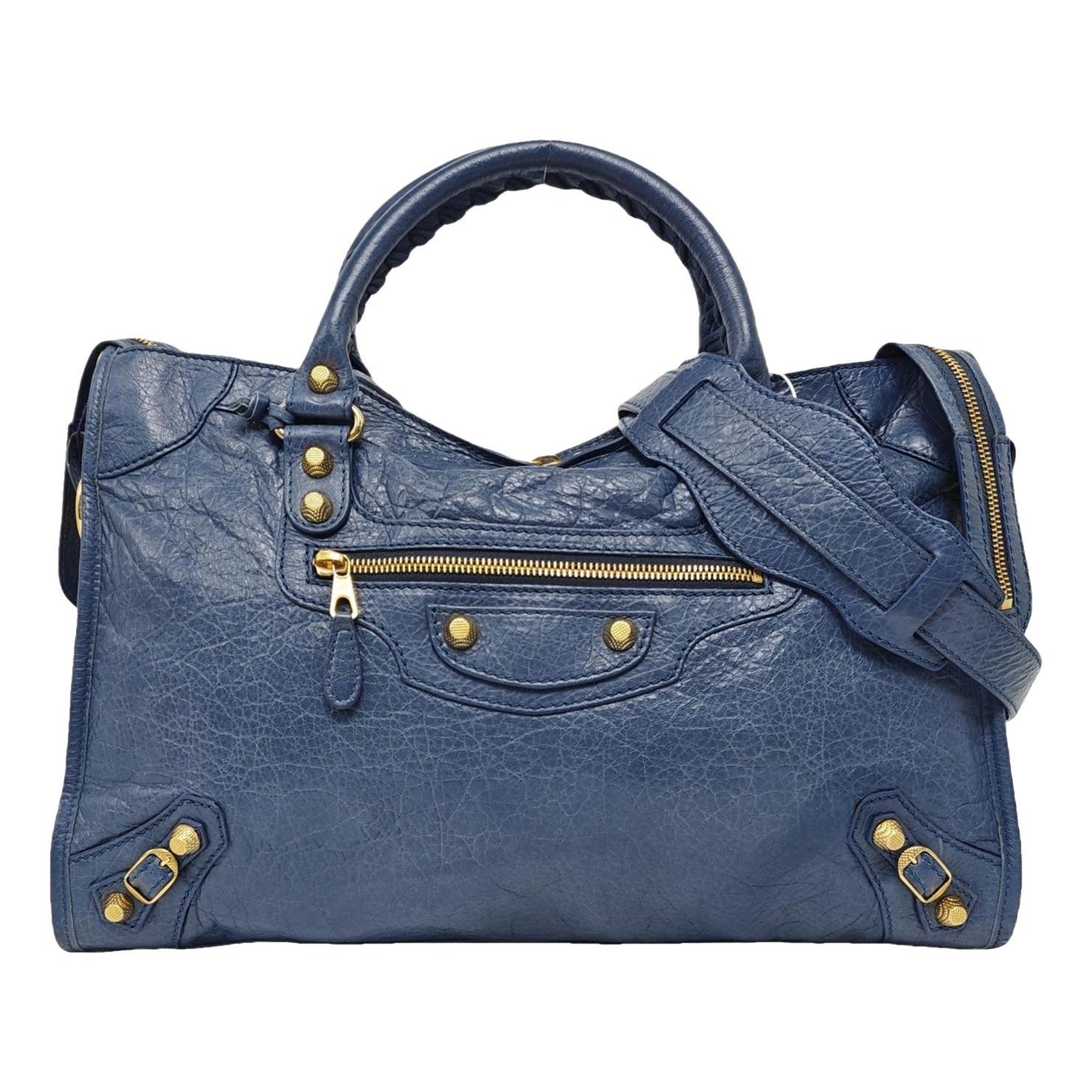 Leather handbag