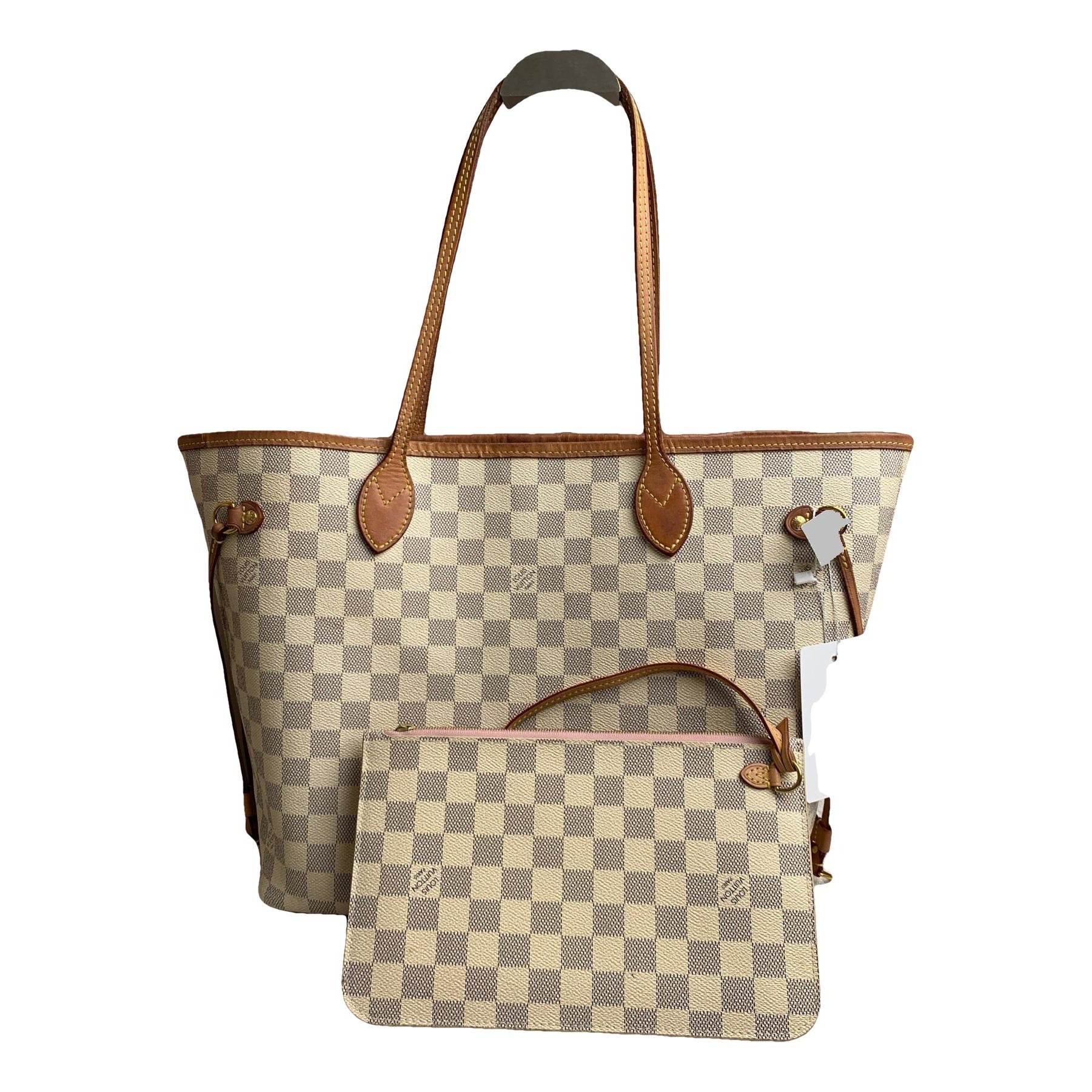 Neverfull leather handbag