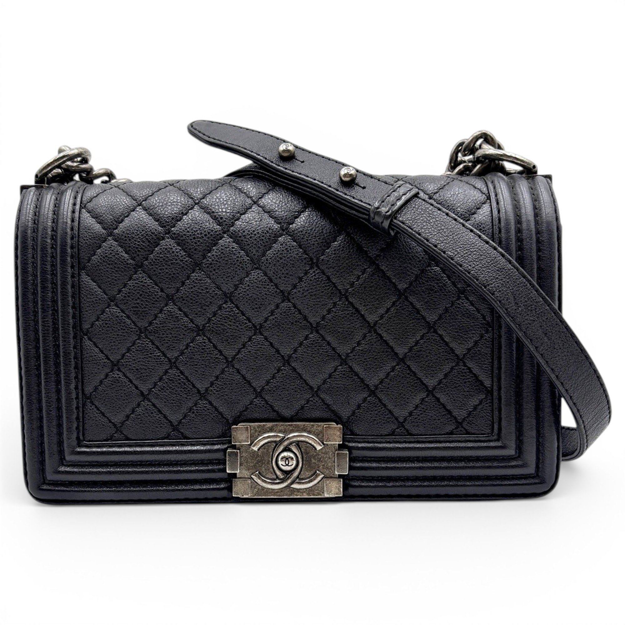 Boy leather handbag