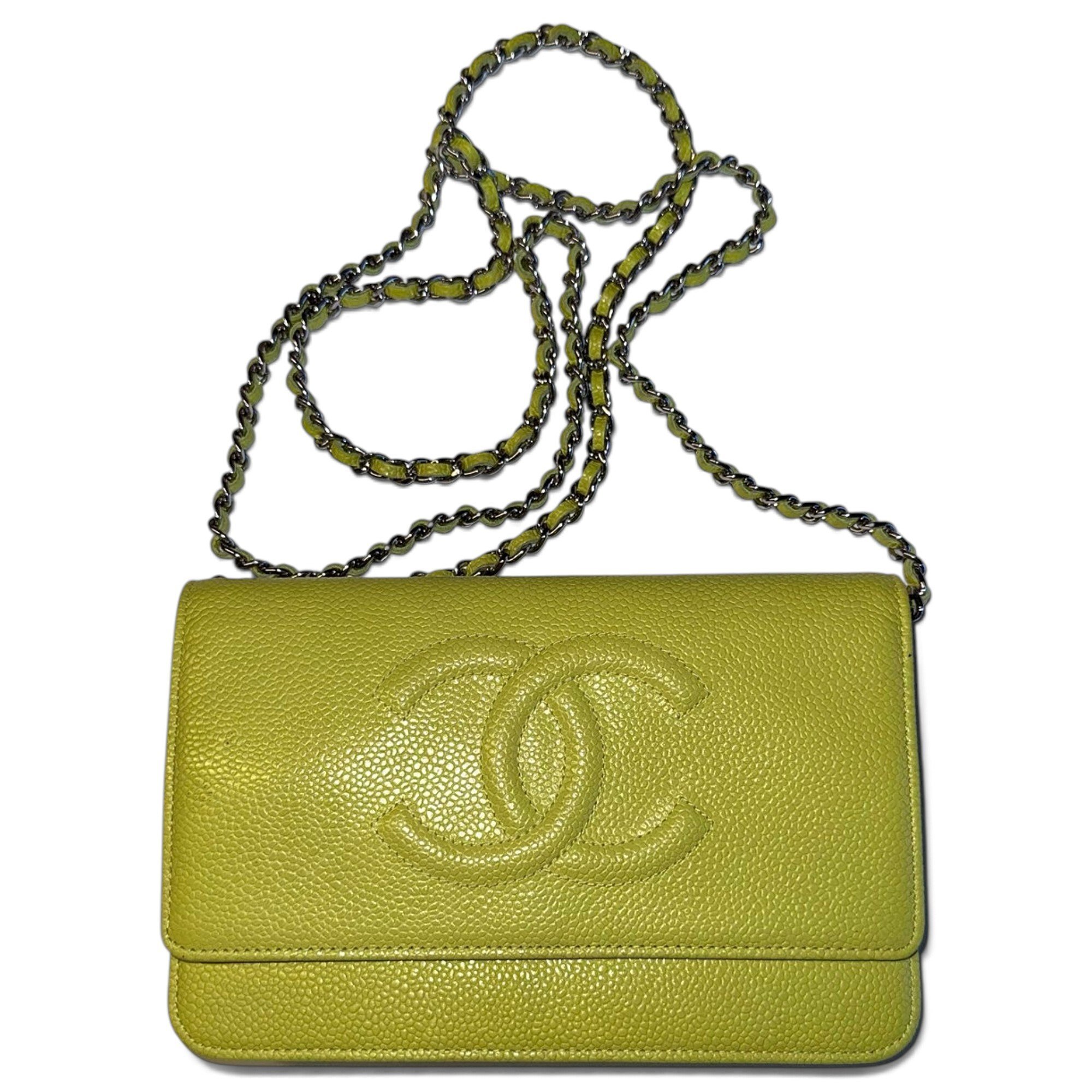 Wallet On Chain Timeless/Classique leather crossbody bag