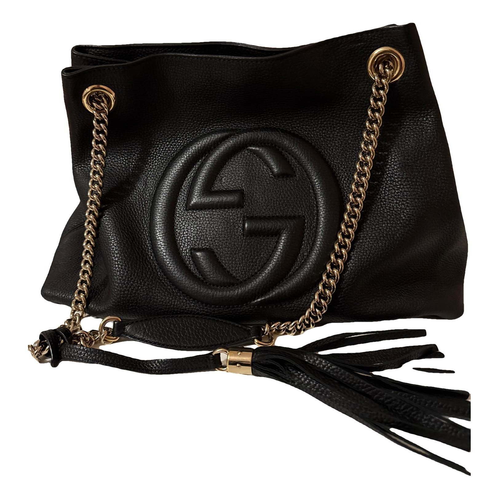 Soho leather tote