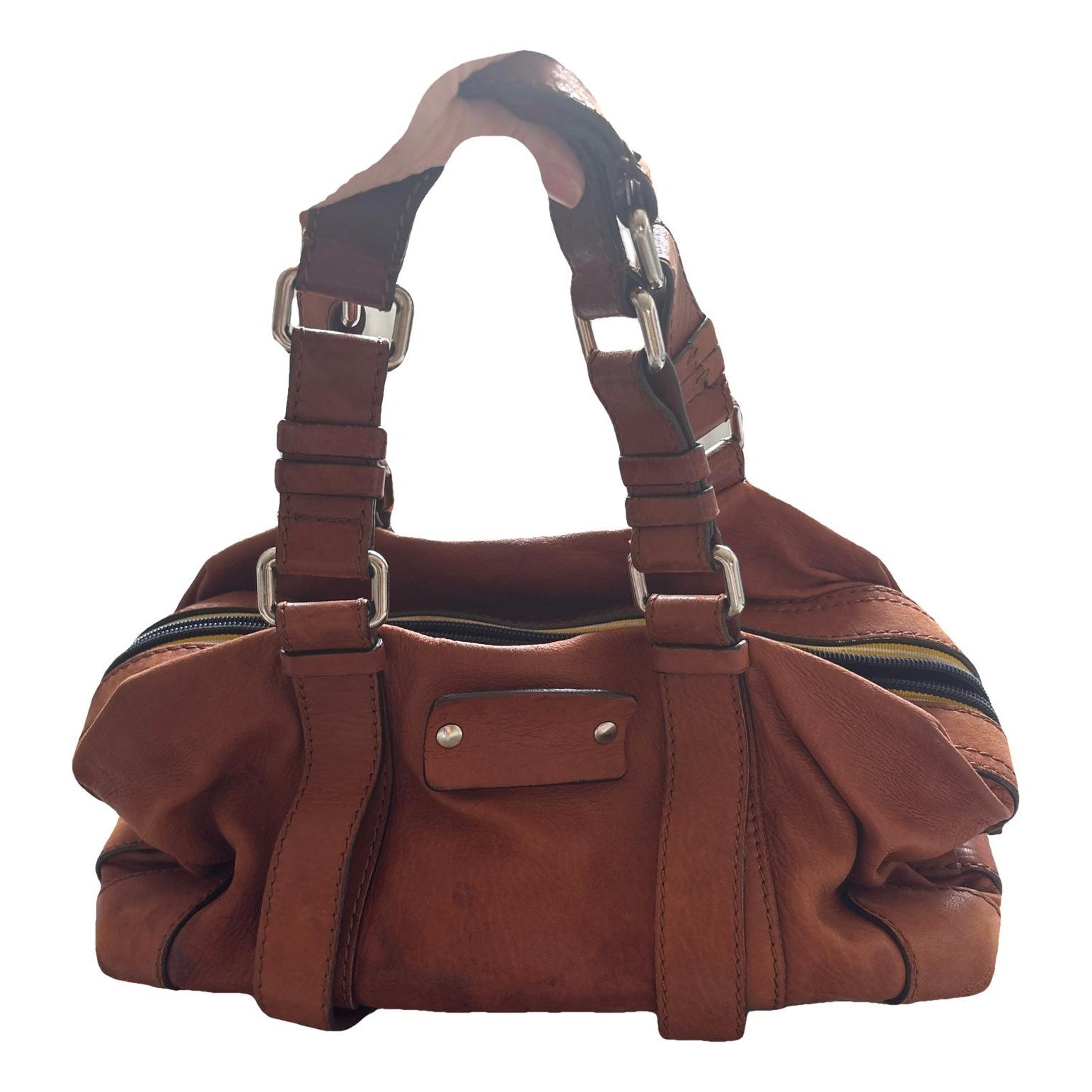 Leather handbag