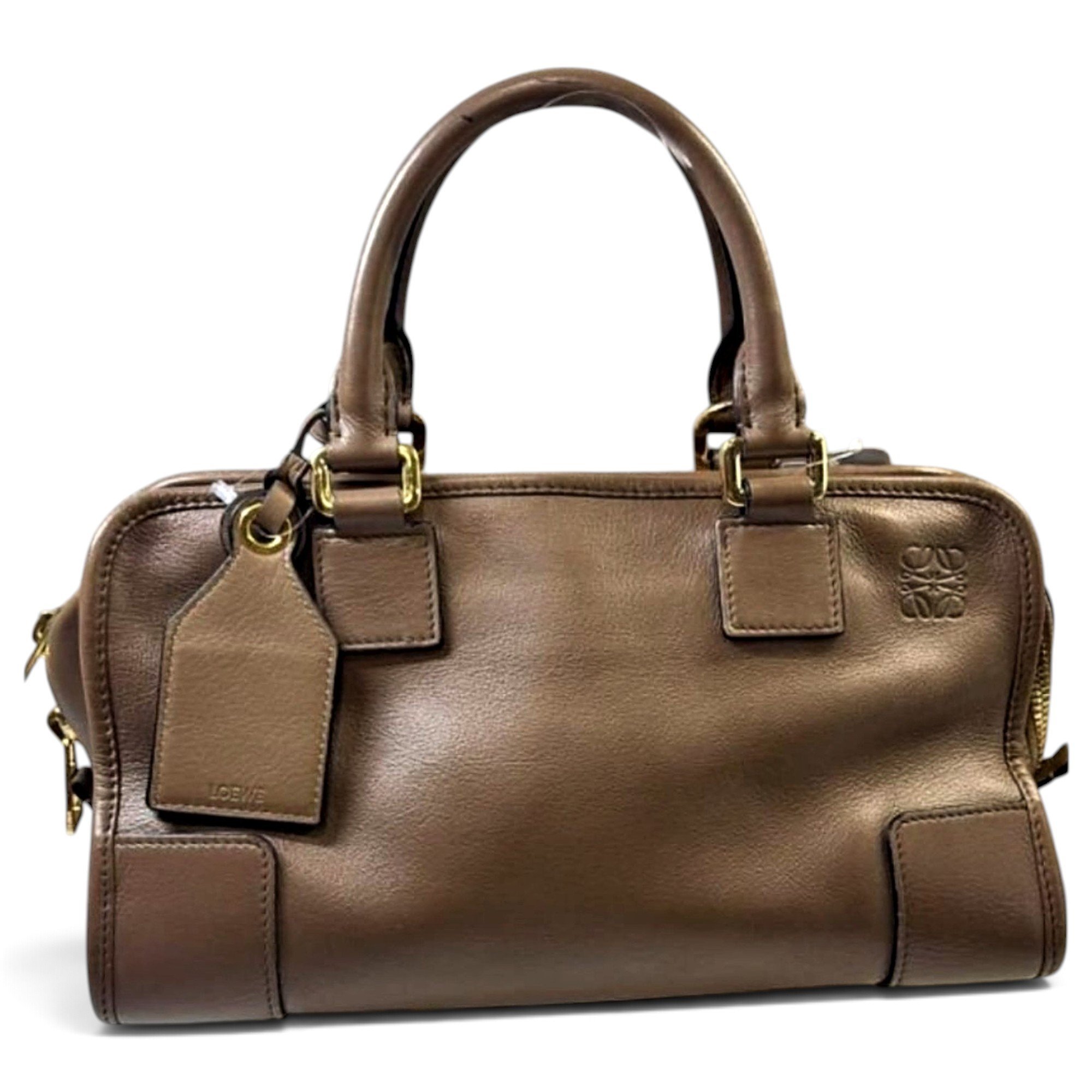 Amazona leather bowling bag