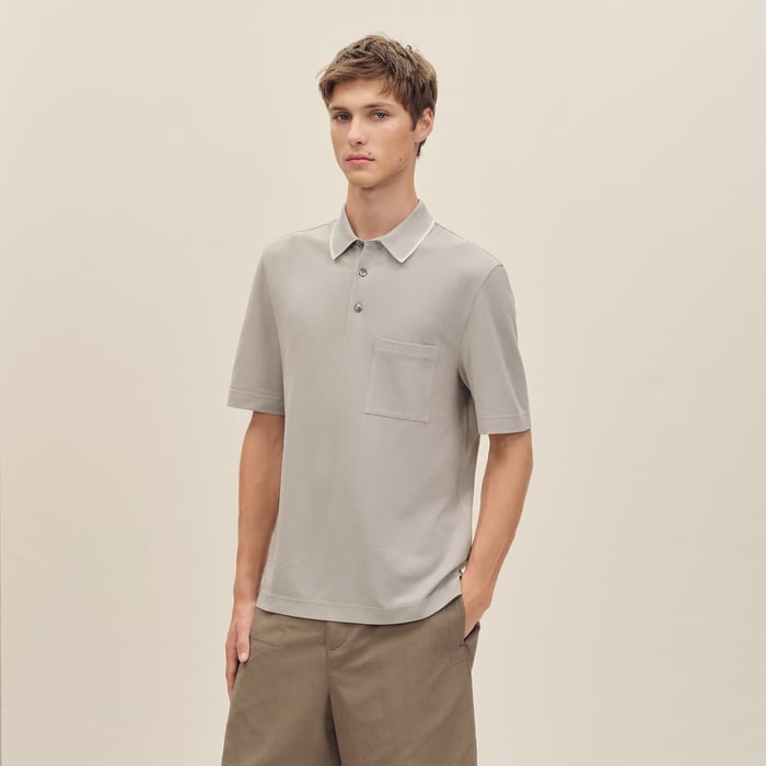 Mastic "Piqures Sellier" Polo Shirt