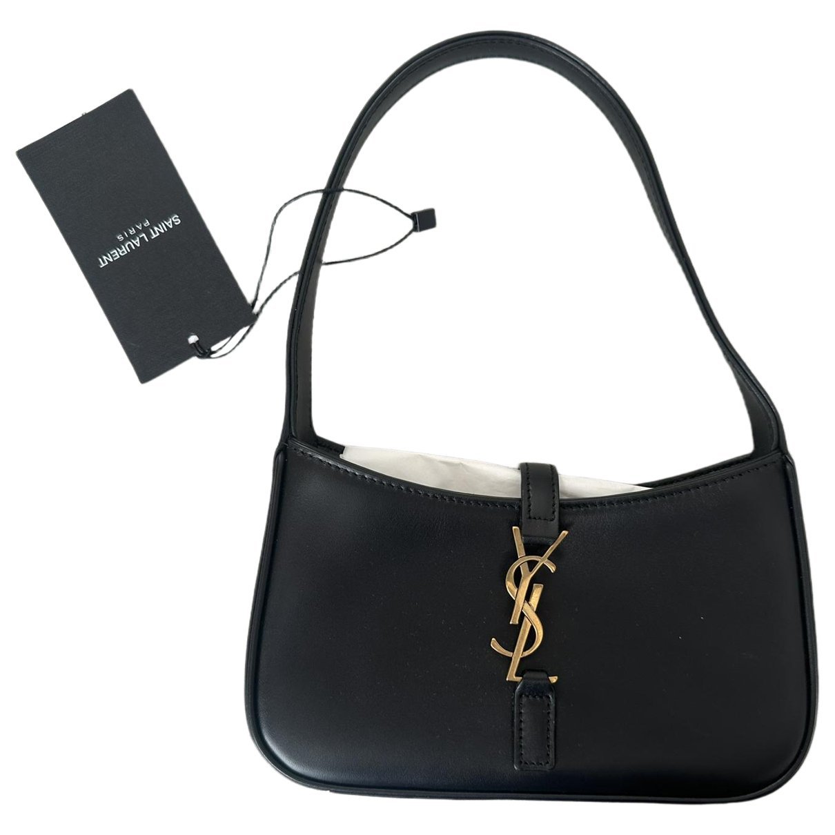 Le 5 à 7 leather handbag