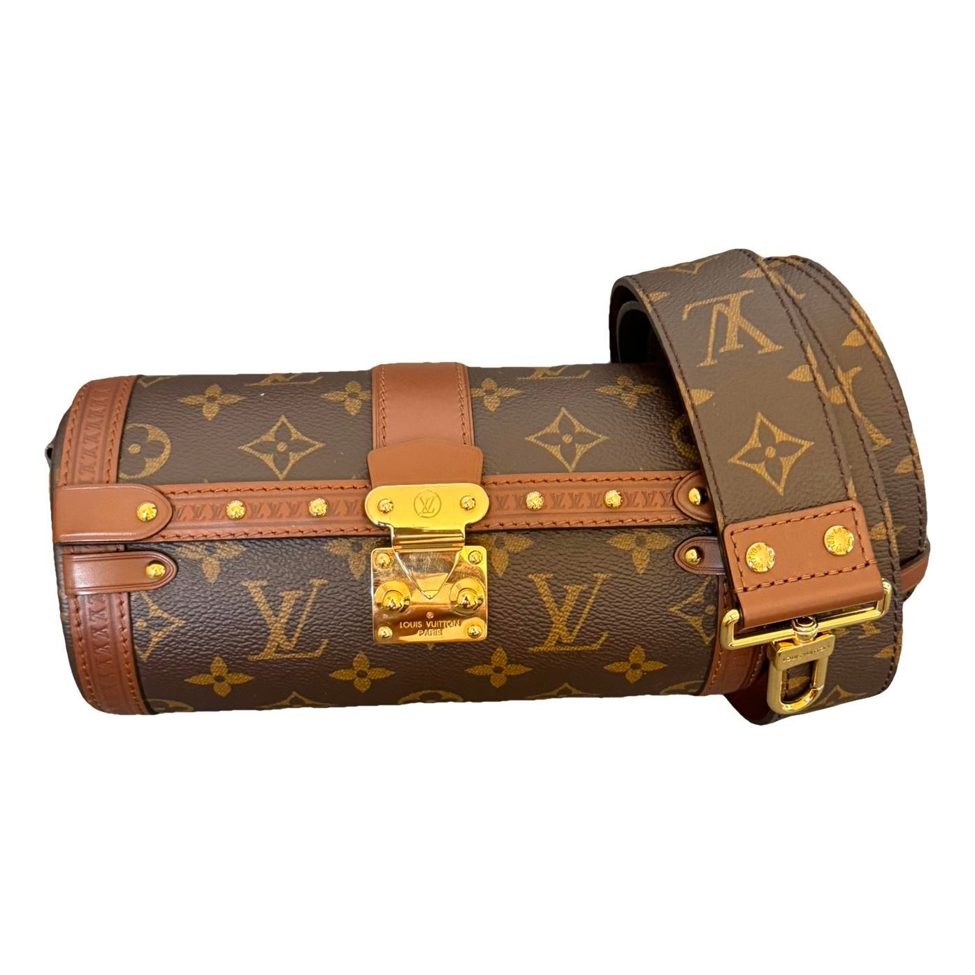 Papillon Trunk leather crossbody bag