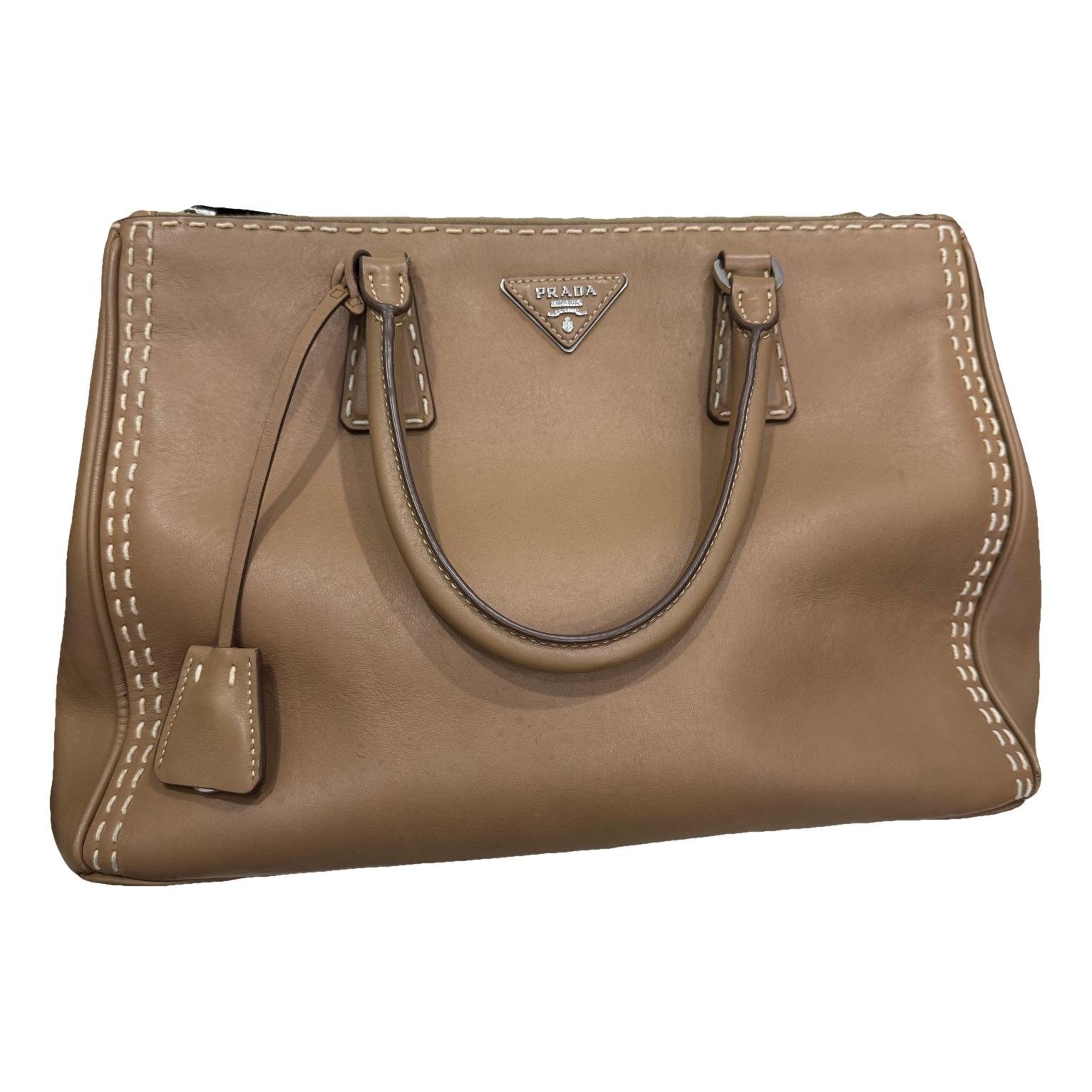 Bibliothèque leather tote
