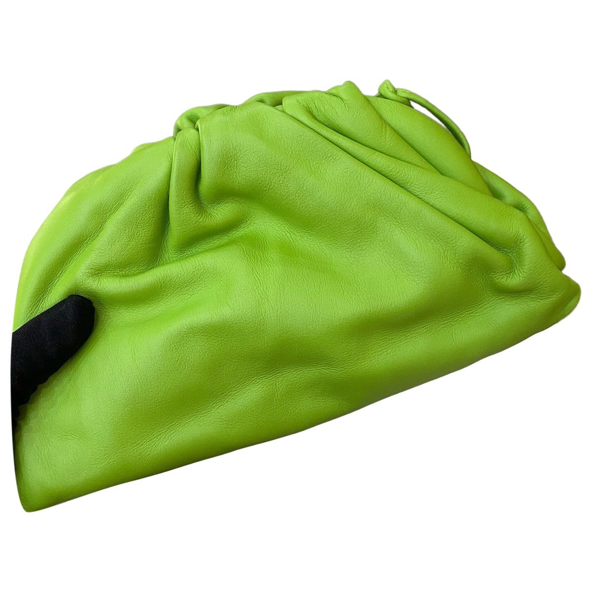 Pouch leather handbag