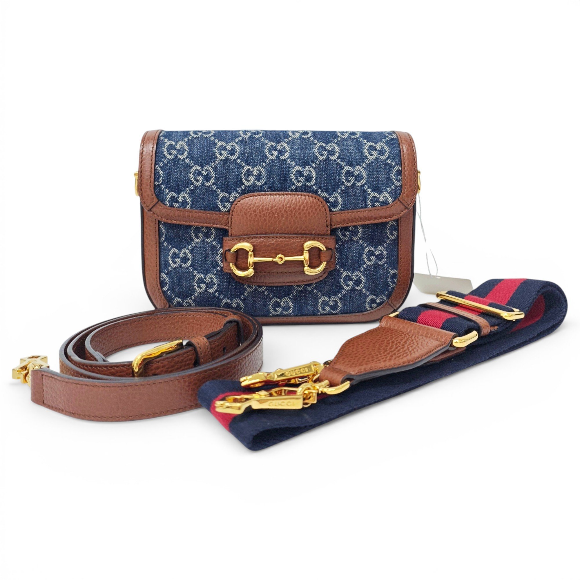 Horsebit 1955 cloth handbag