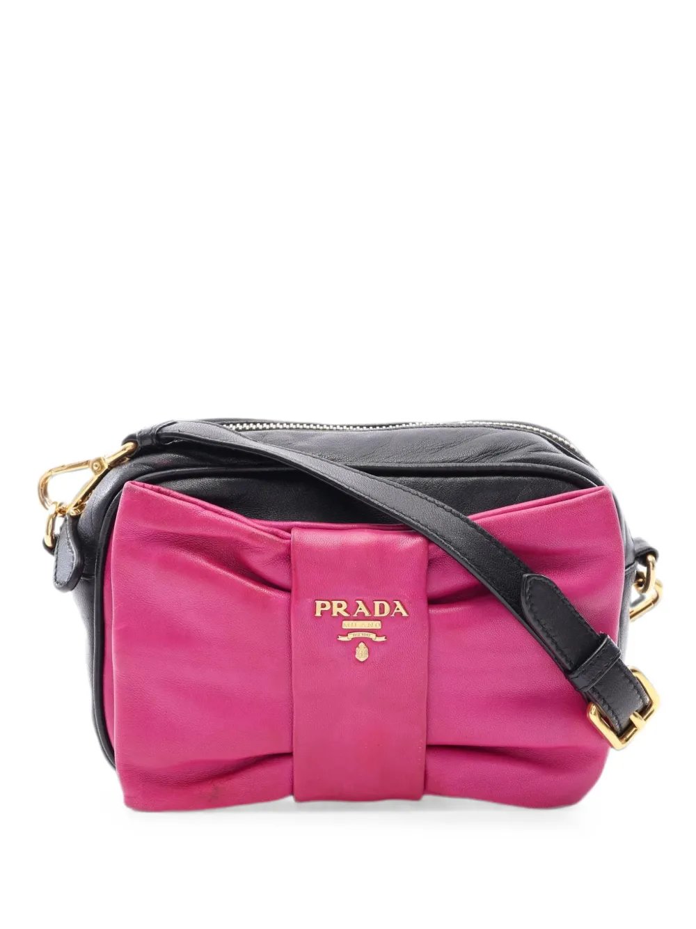 2000s bow-detail shoulder bag