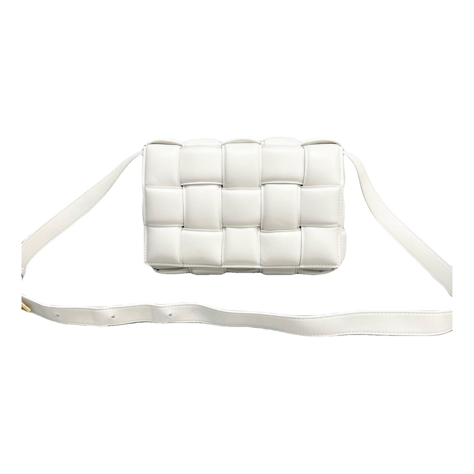 Cassette Padded leather handbag