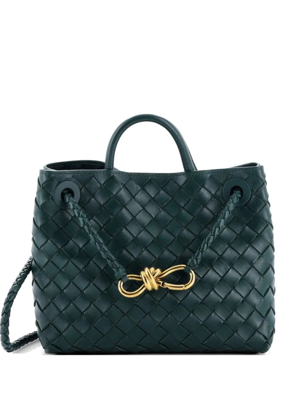 Andiamo Top Handle Bag Intrecciato Nappa Small satchel