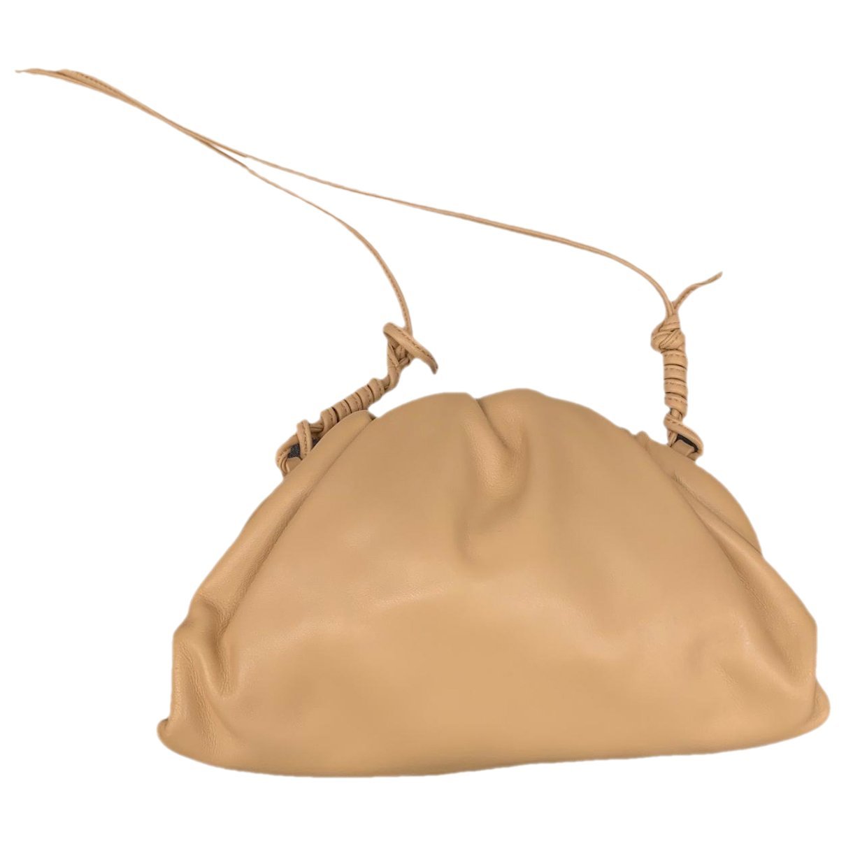 Pouch leather handbag