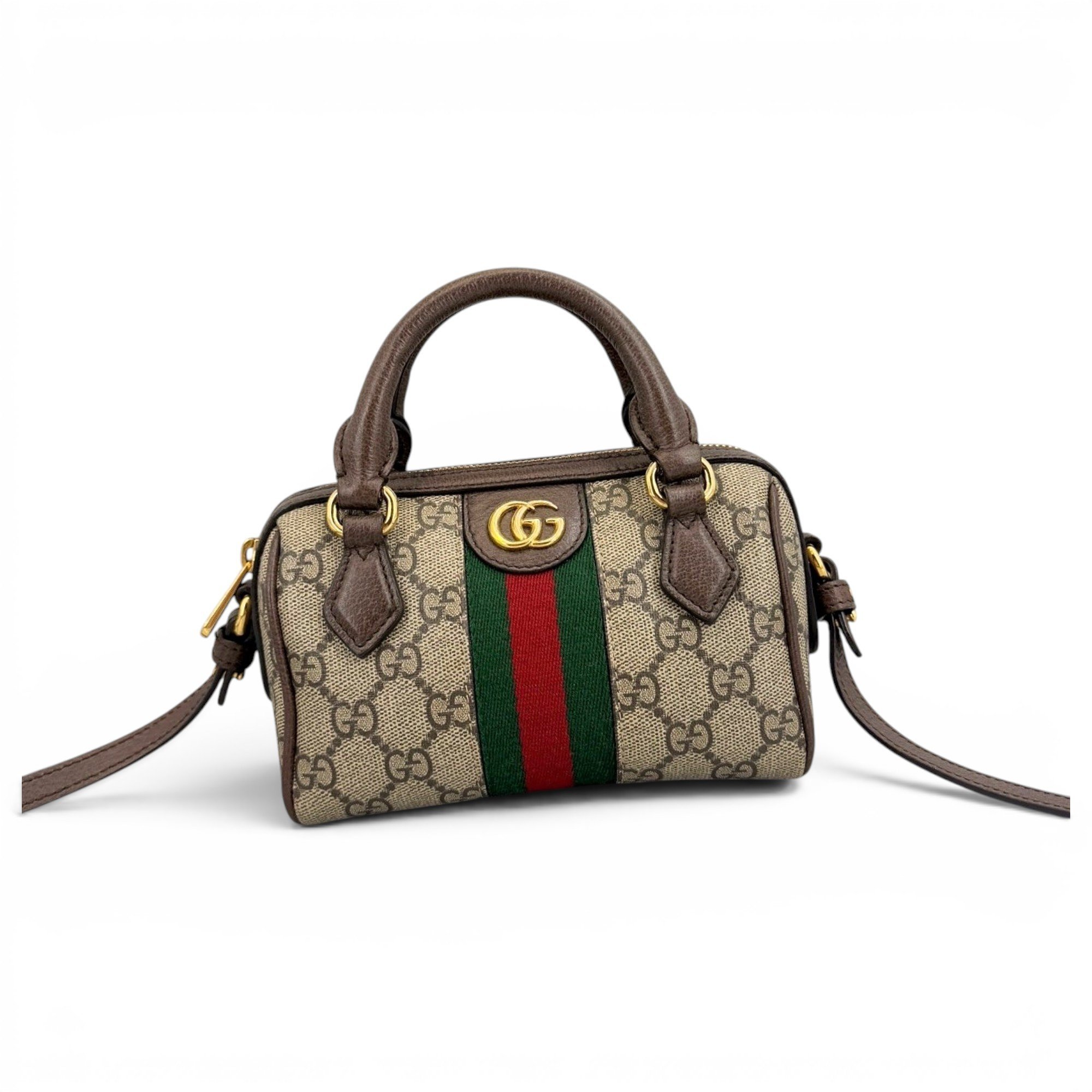 Ophidia Boston cloth handbag