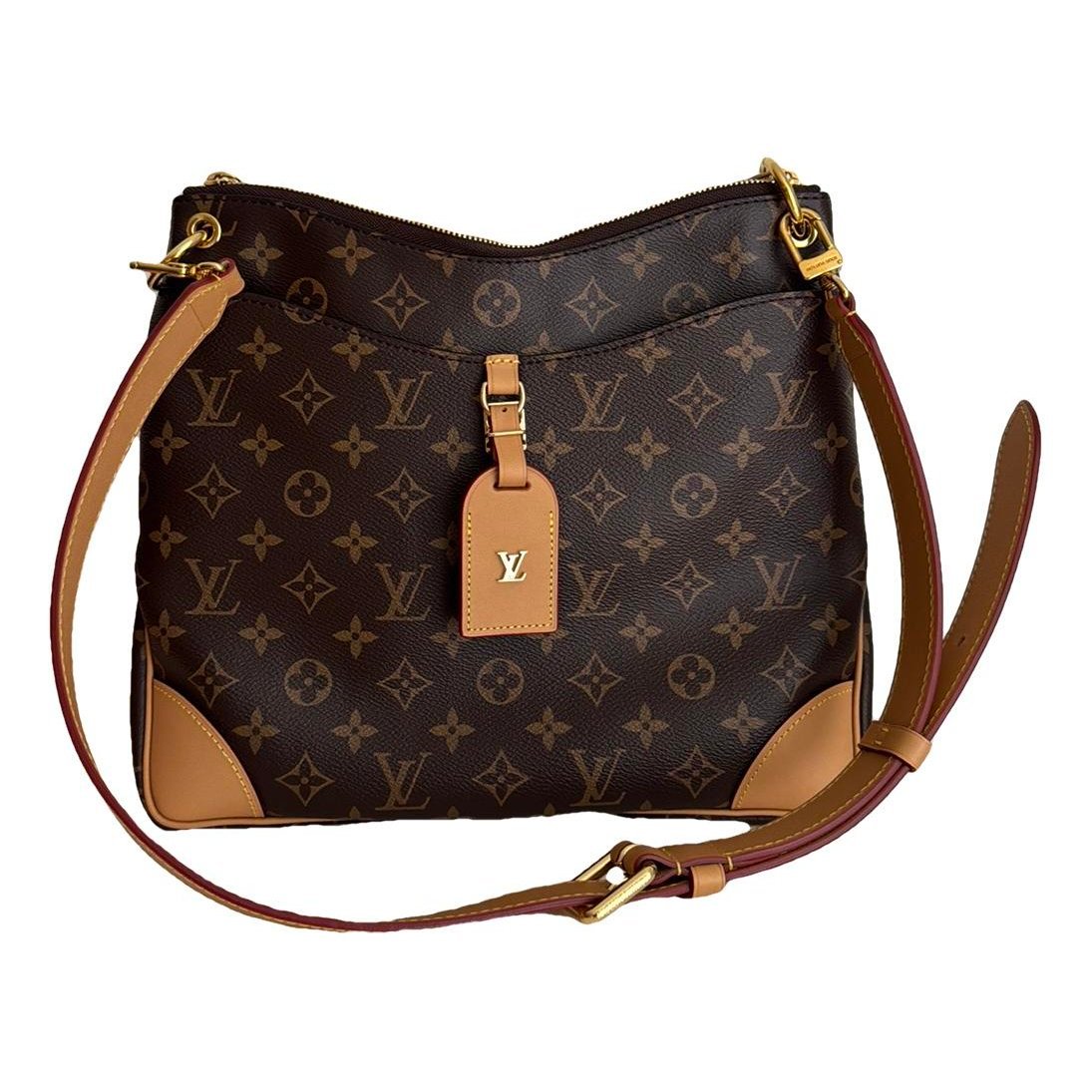 Leather crossbody bag