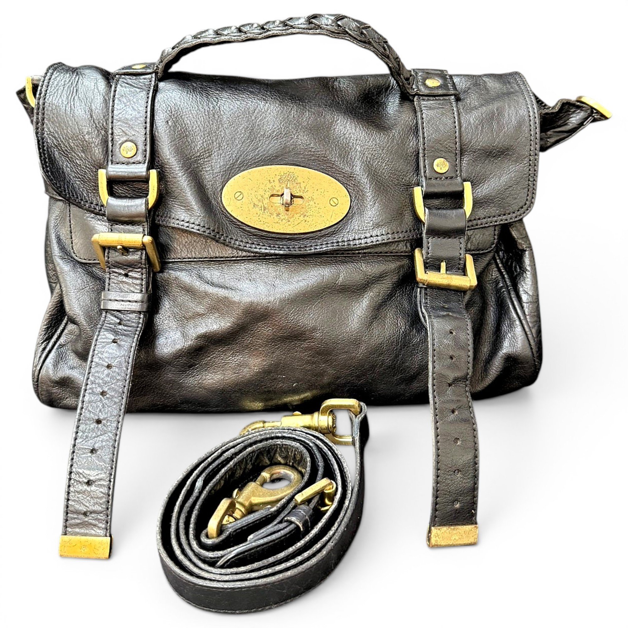 Mulberry Alexa leather handbag