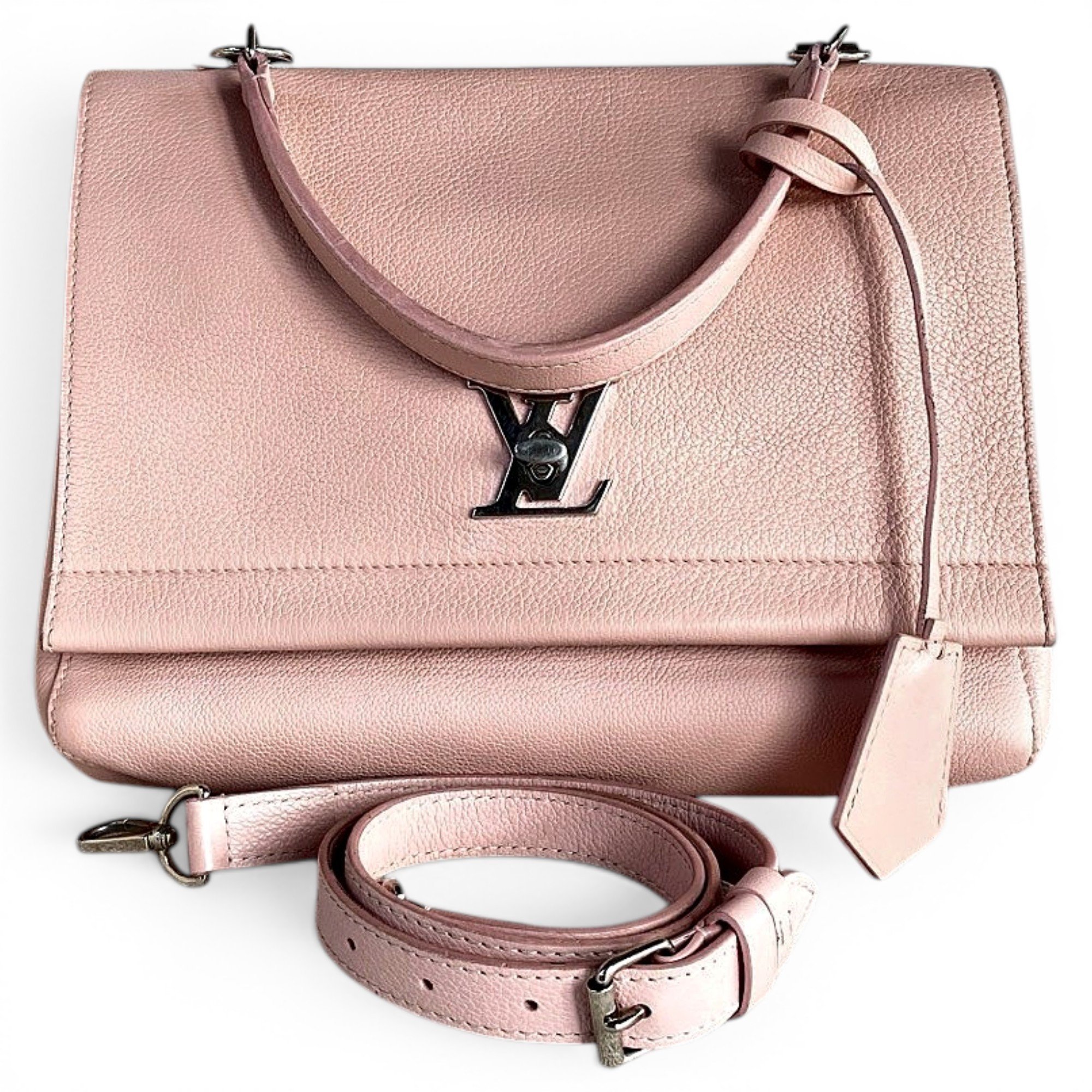 Lockme leather handbag