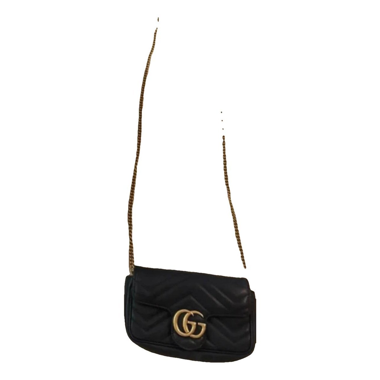 GG Marmont Flap leather crossbody bag