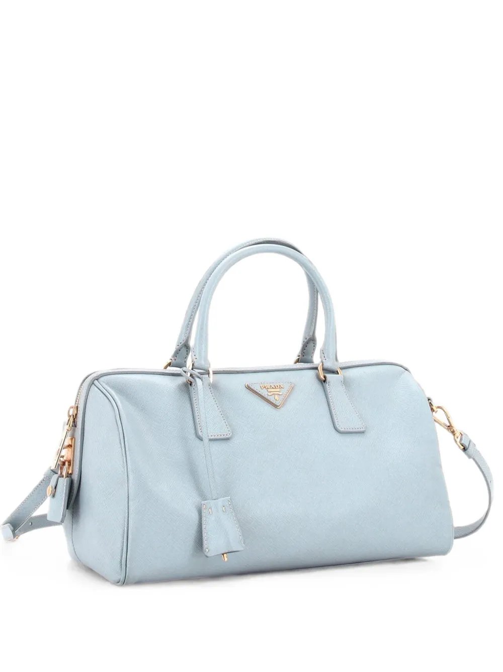 Prada Convertible Bowler Bag Saffiano Leather Medium satchel