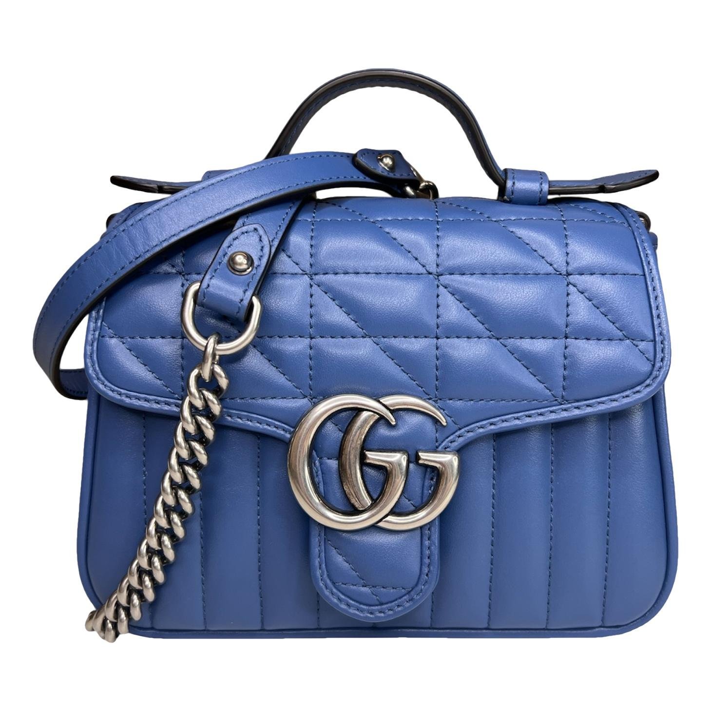 GG Marmont Flap leather handbag