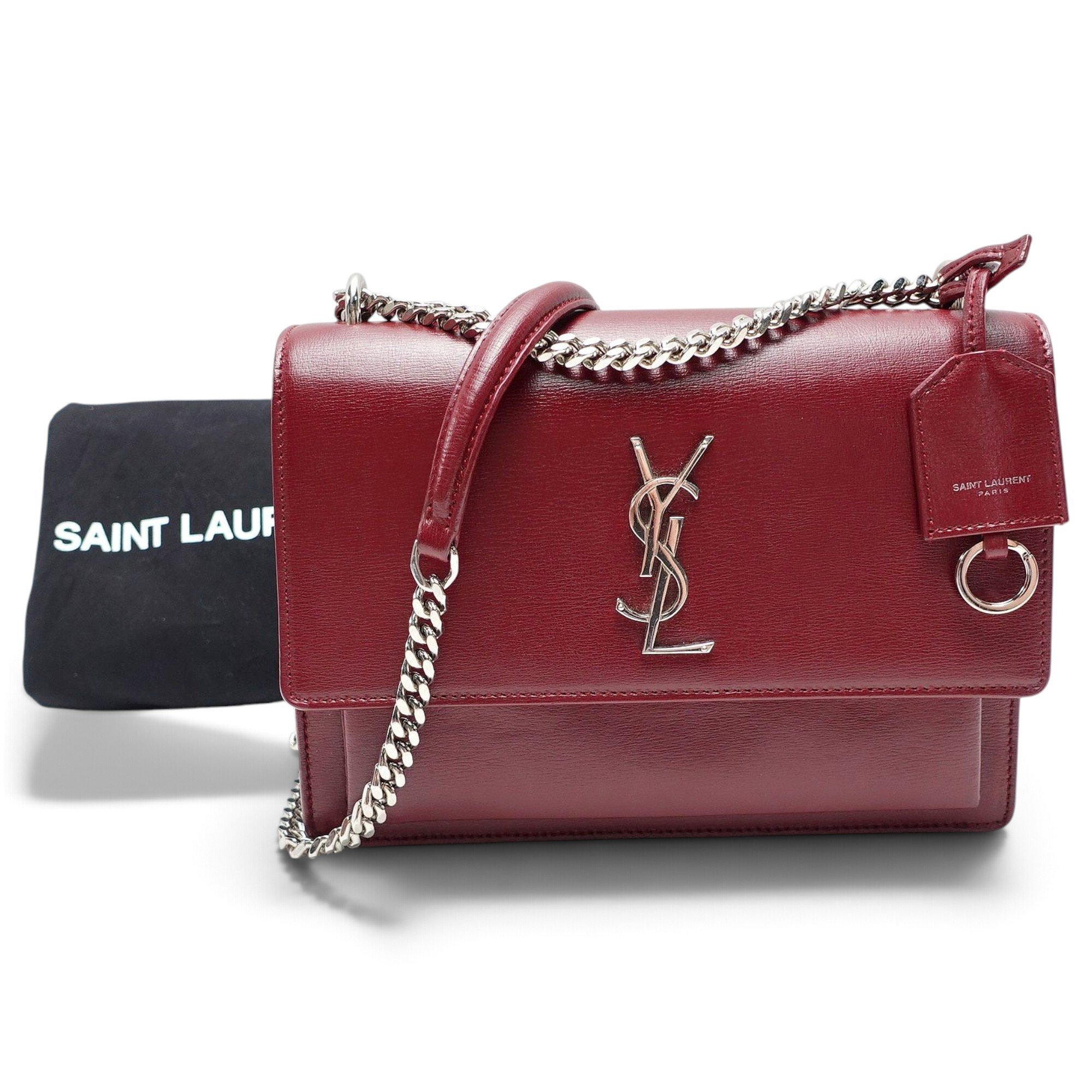 Sunset leather handbag