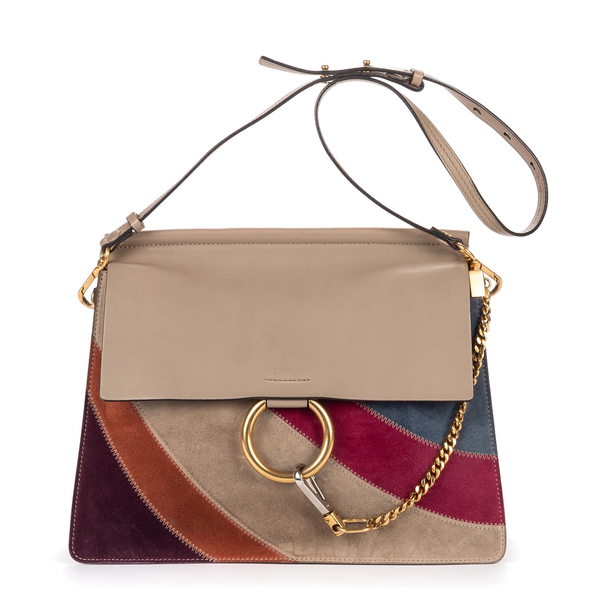 Faye leather handbag