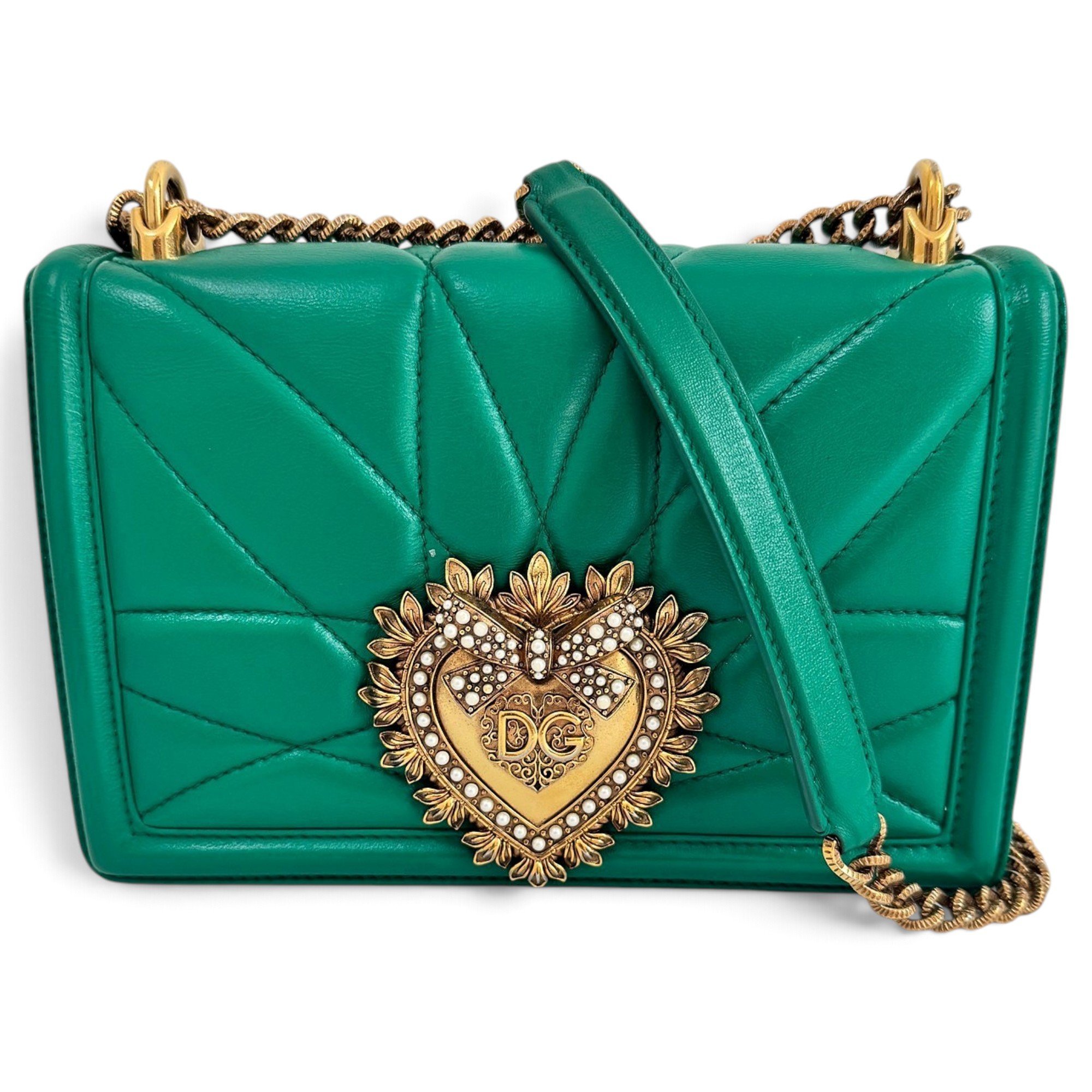 Devotion leather handbag