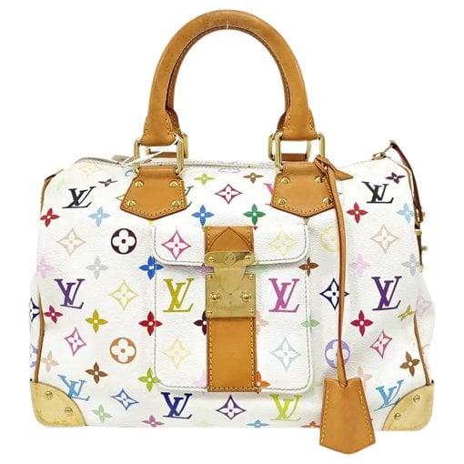 Louis Vuitton Nano Speedy / Mini HL leather handbag