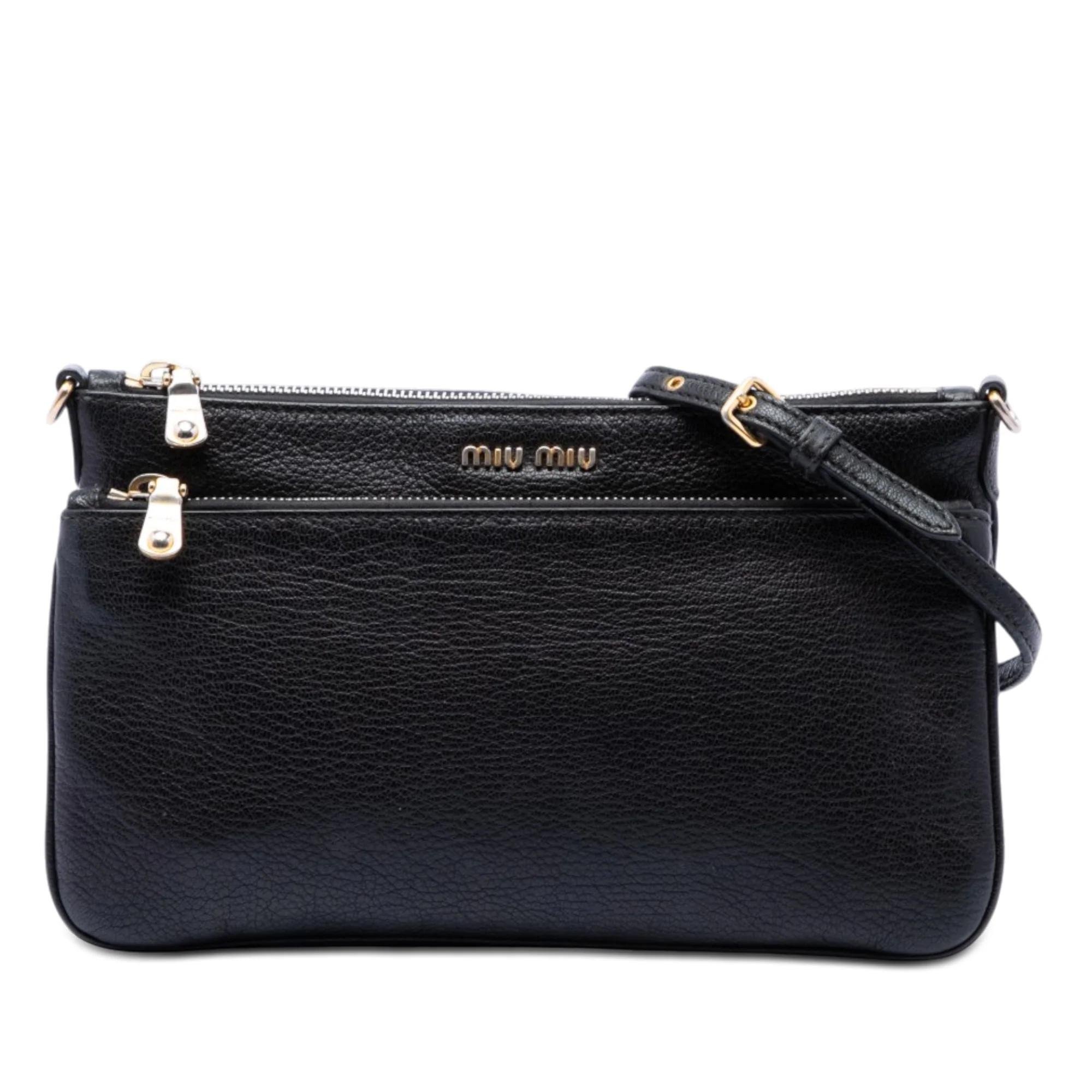 Madras leather handbag