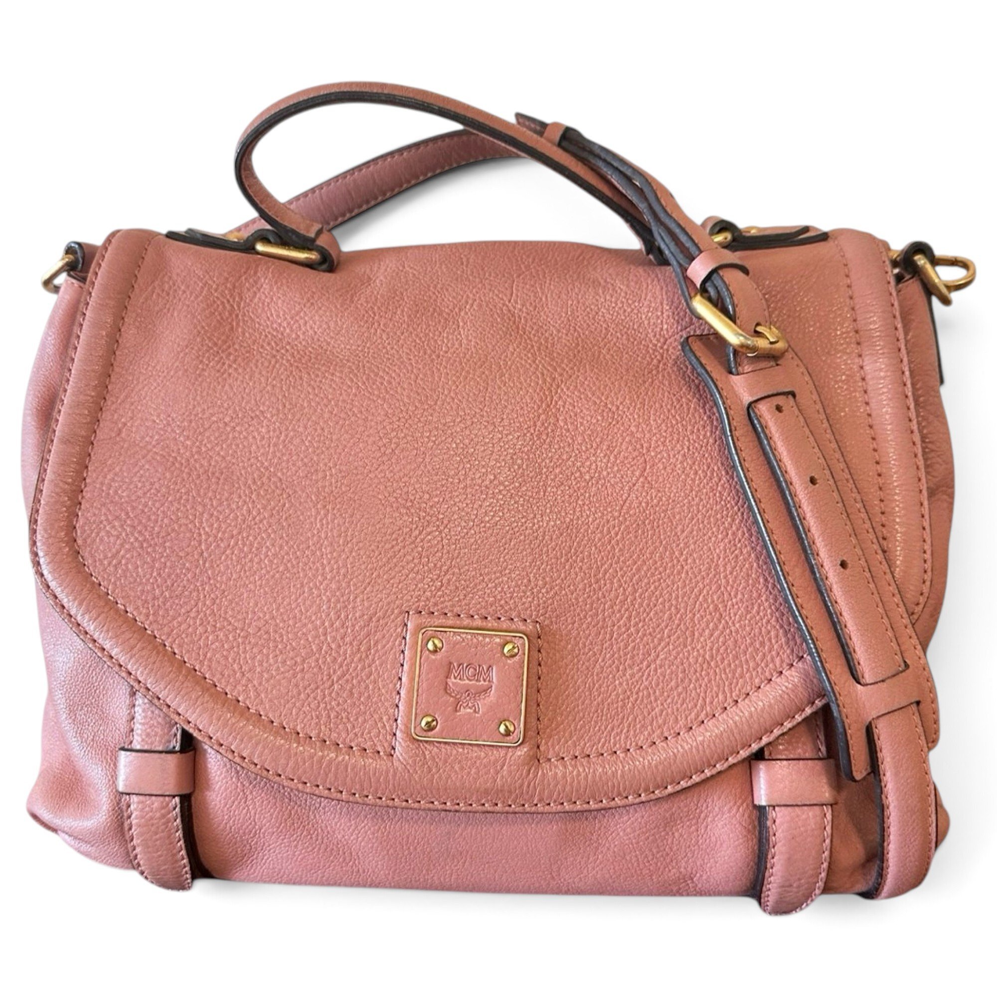 Leather crossbody bag