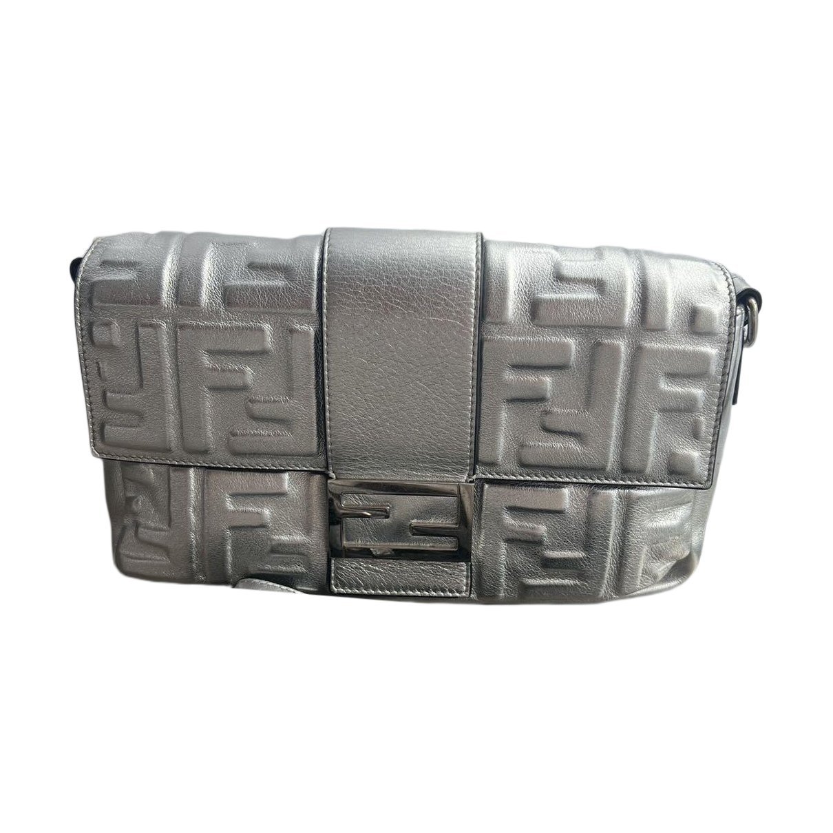 Double F leather handbag