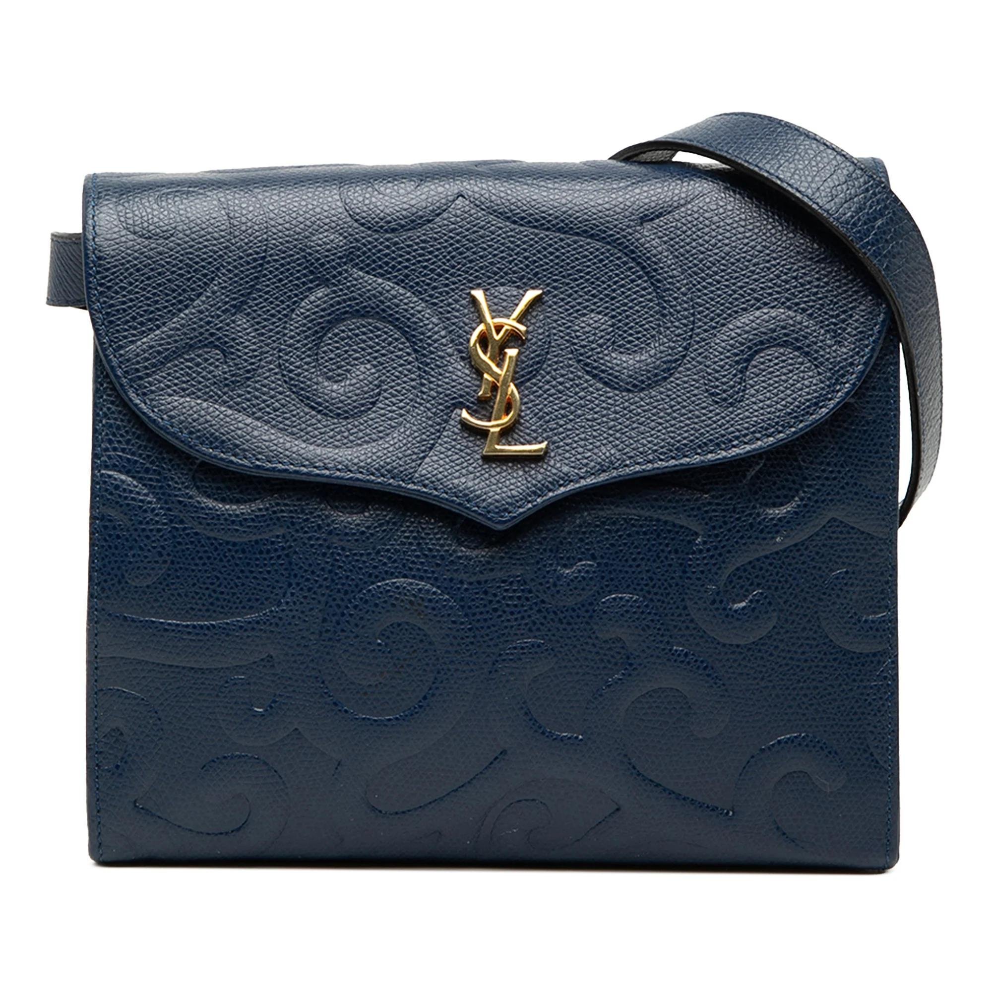 Leather crossbody bag