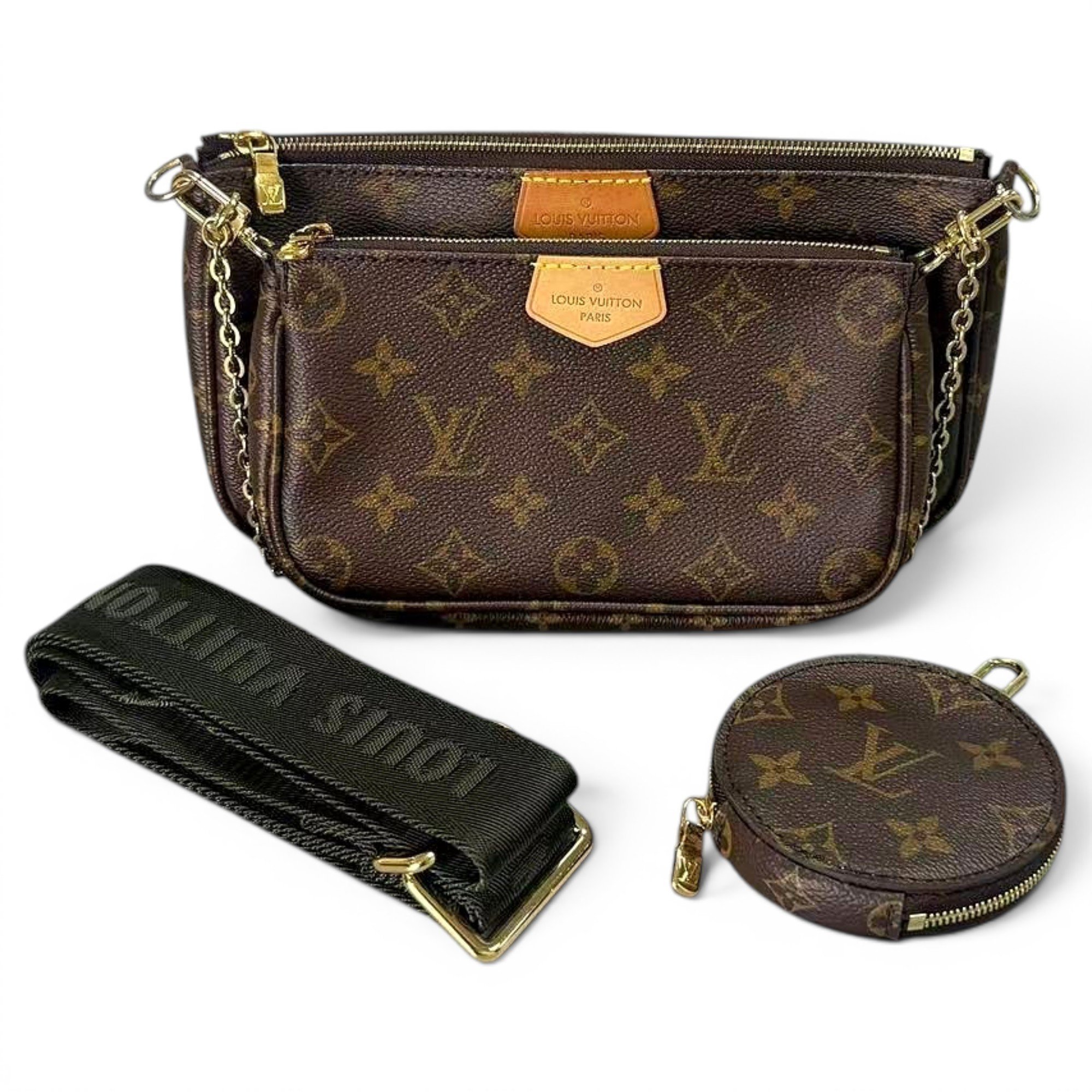 Multi Pochette Accessoires leather crossbody bag