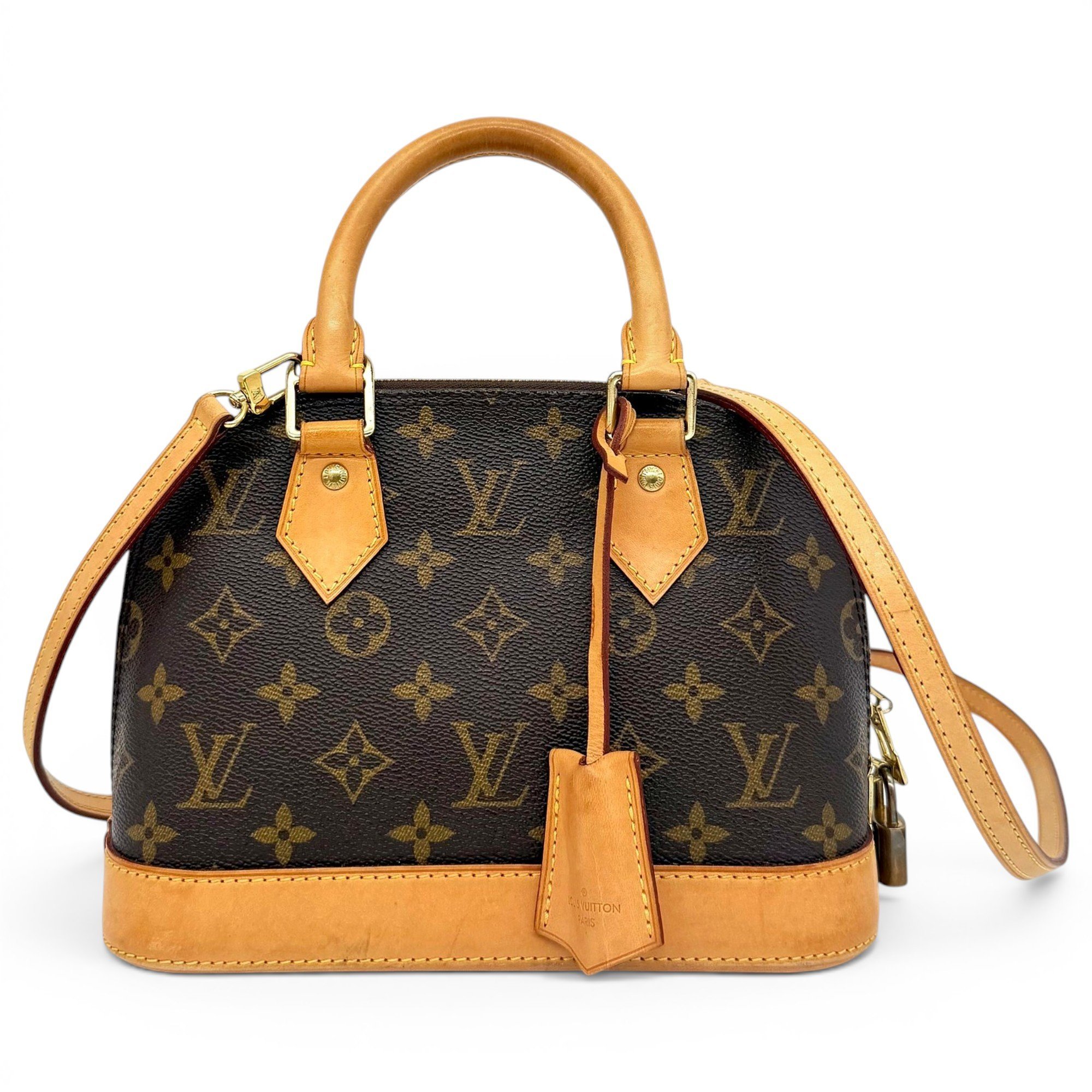 Alma BB leather handbag